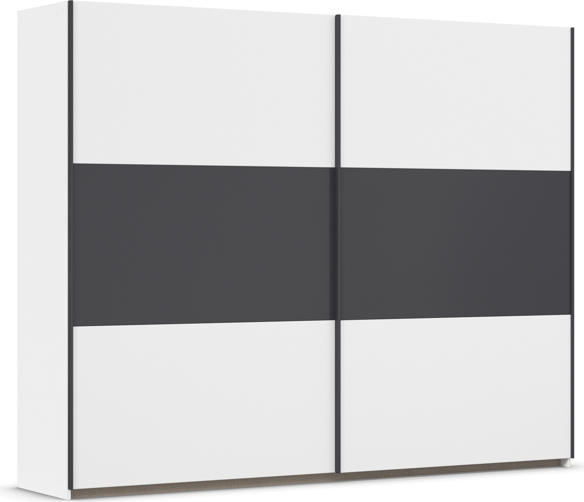rauch Schwebetürenschrank »Kleiderschrank Schrank Garderobe Garderobenschrank Wäscheschrank NEO« 3 verschiedene Ausstattungen BASIC/CLASSIC/PREMIUM (inkl. SOFT-CLOSE),  mit großzügigem Stauraum und vielfältigen Farbkombinationen