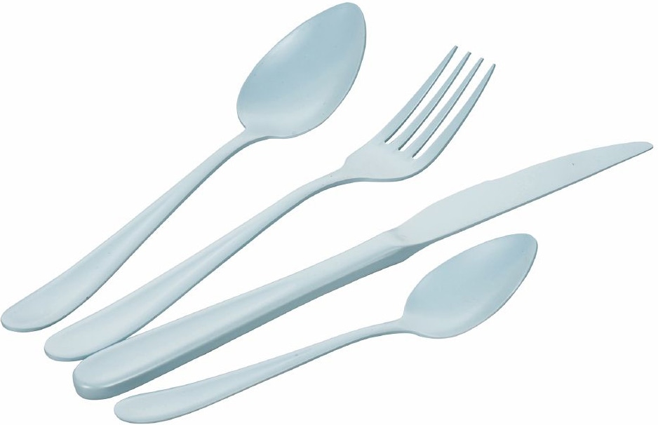 Villa d'Este Besteck-Set »Ocean«, (Set, 16 tlg.), Essbesteck-Set, mattiert