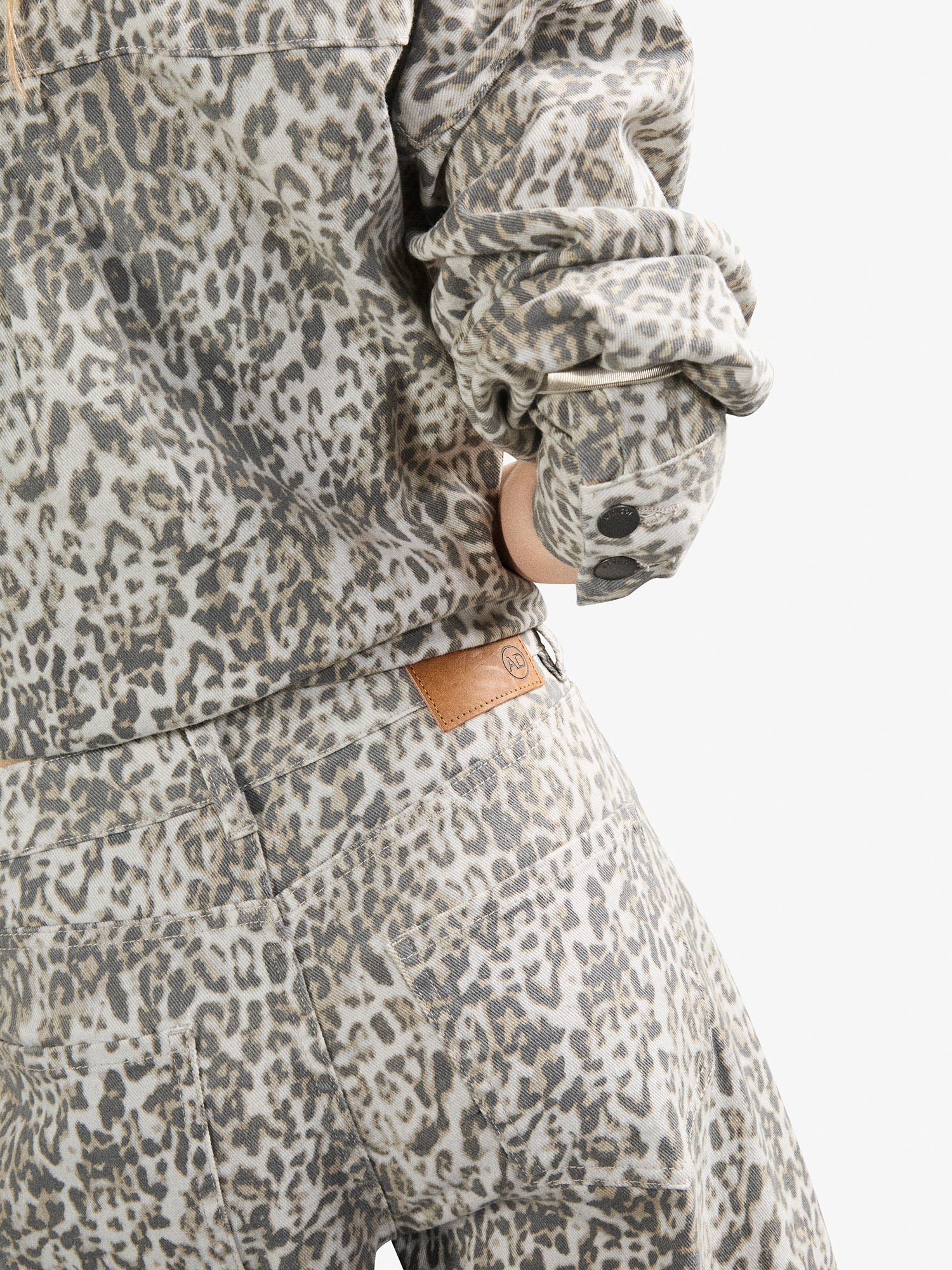 Apricot Weite Jeans »Zimi-Jeans« mit Animal-Print