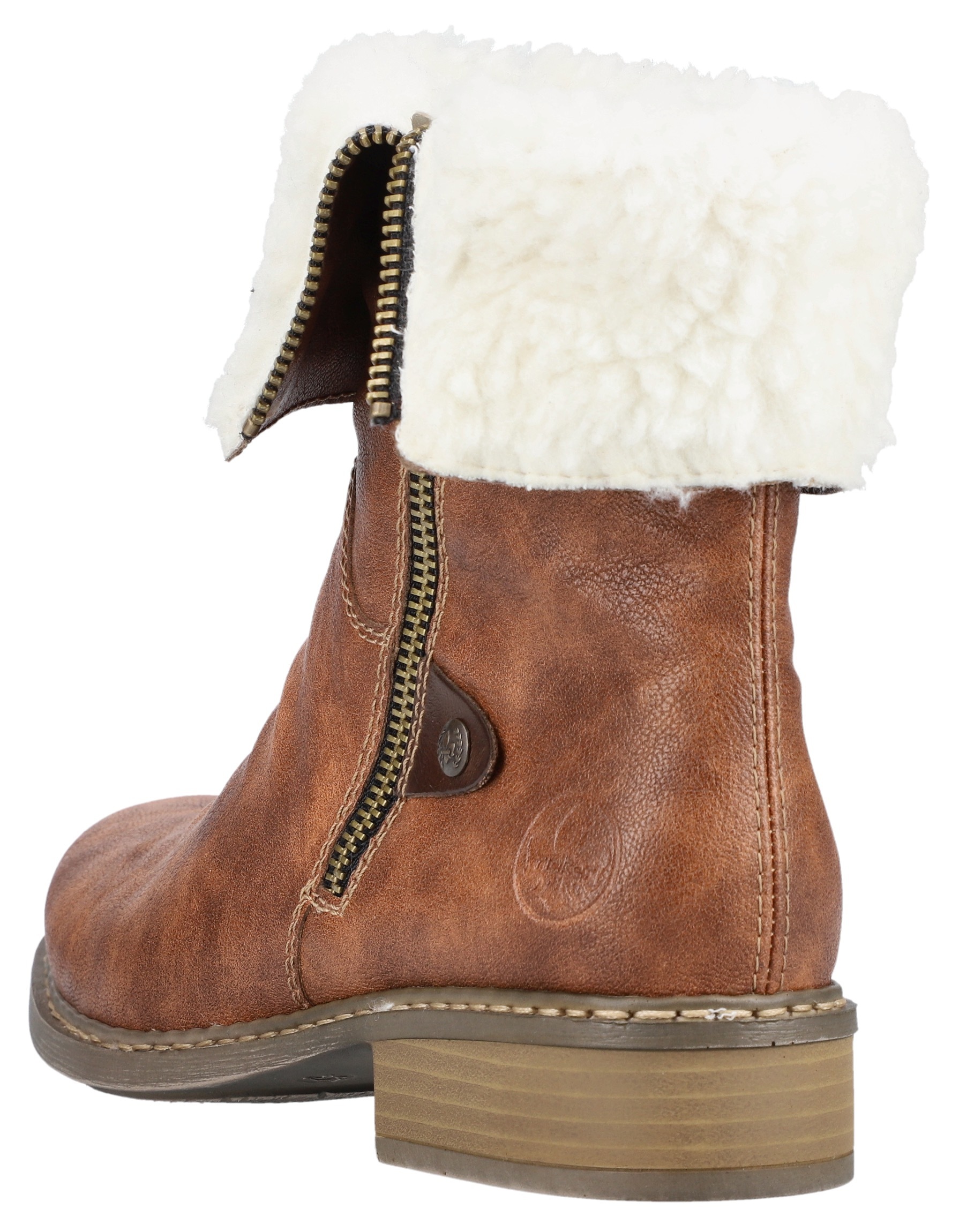 Rieker Winterstiefelette, mit umschlagbarem Kragen