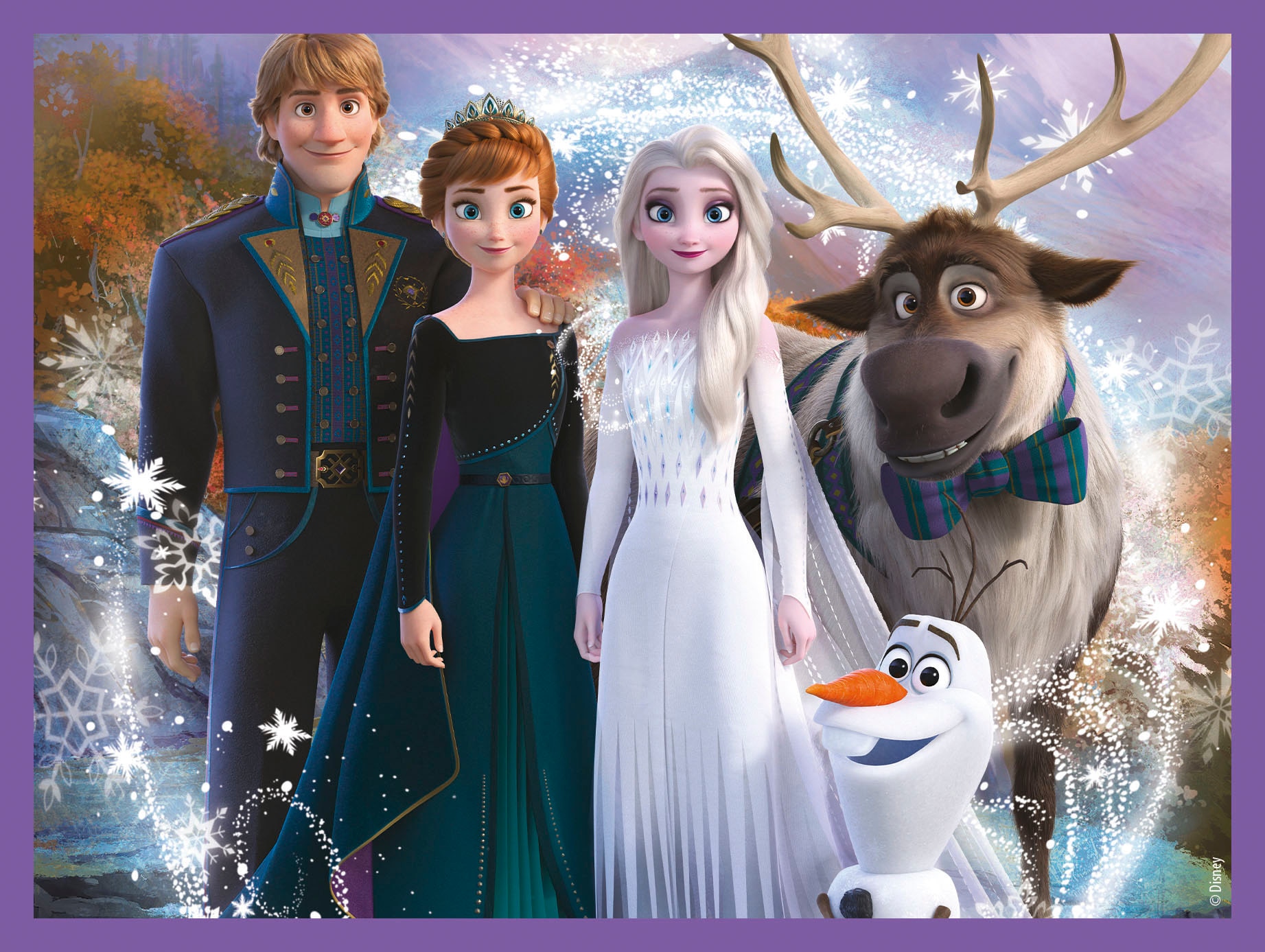Clementoni® Würfelpuzzle »Frozen 2«, Made in Europe