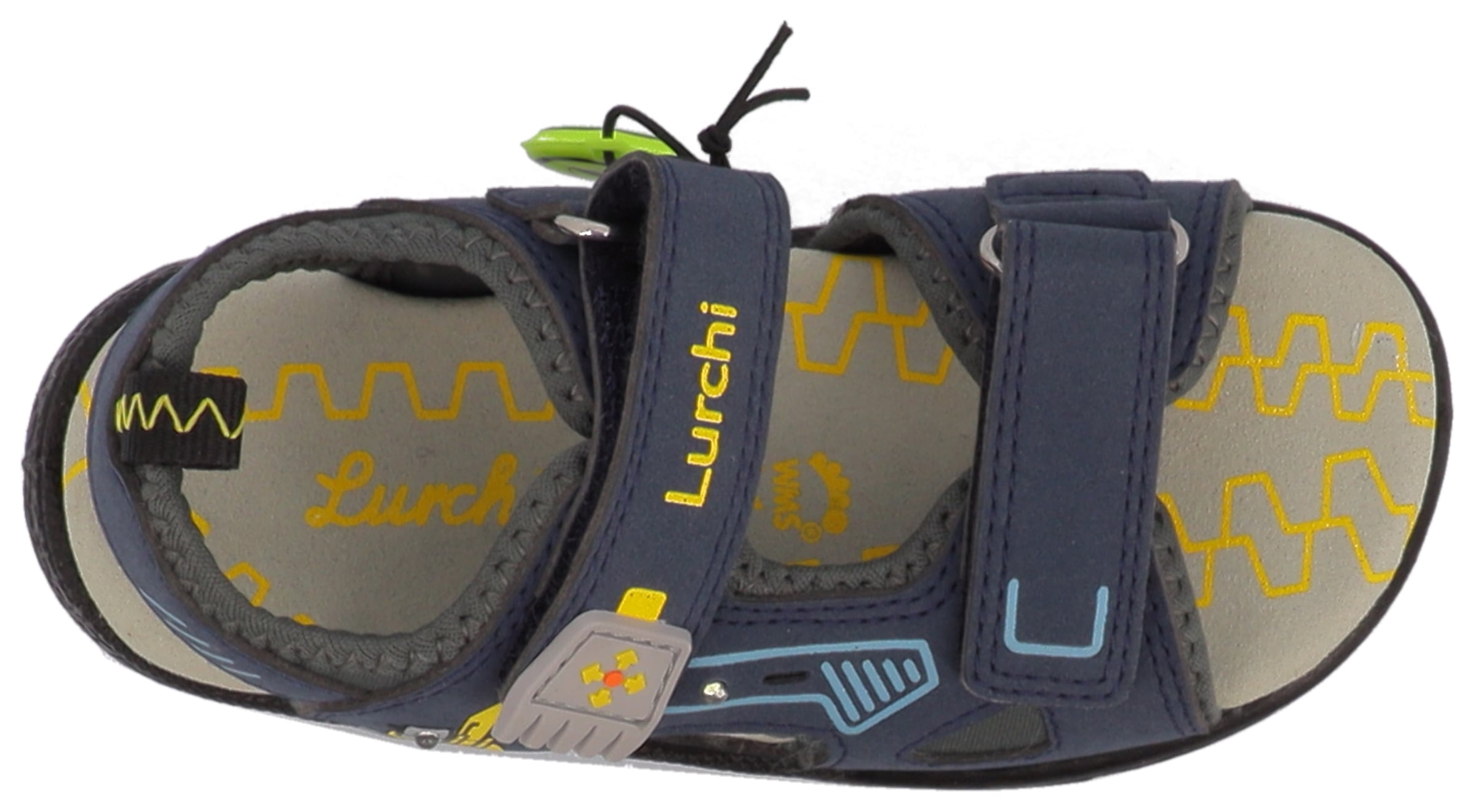 Lurchi Sandale »Blinkschuh WMS: Kodo«, Sommerschuh, Klettschuh, Outdoorschuh, mit cooler Blinkfunktion