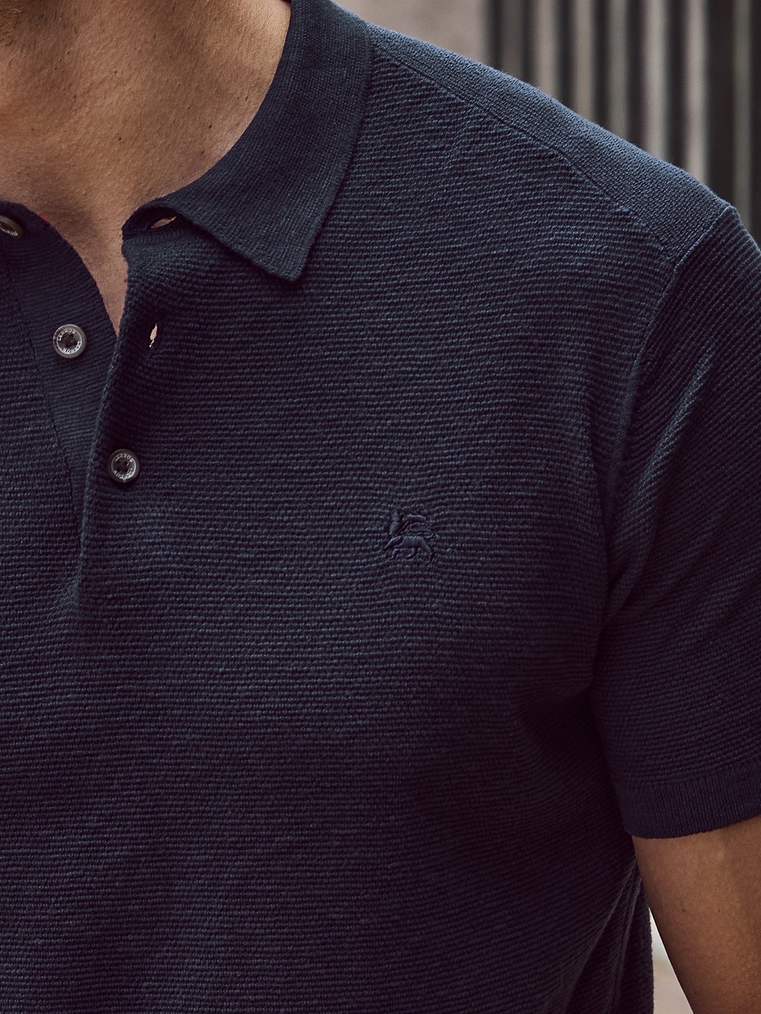 LERROS Poloshirt »Leichtes Sommer-Strick-Polo«