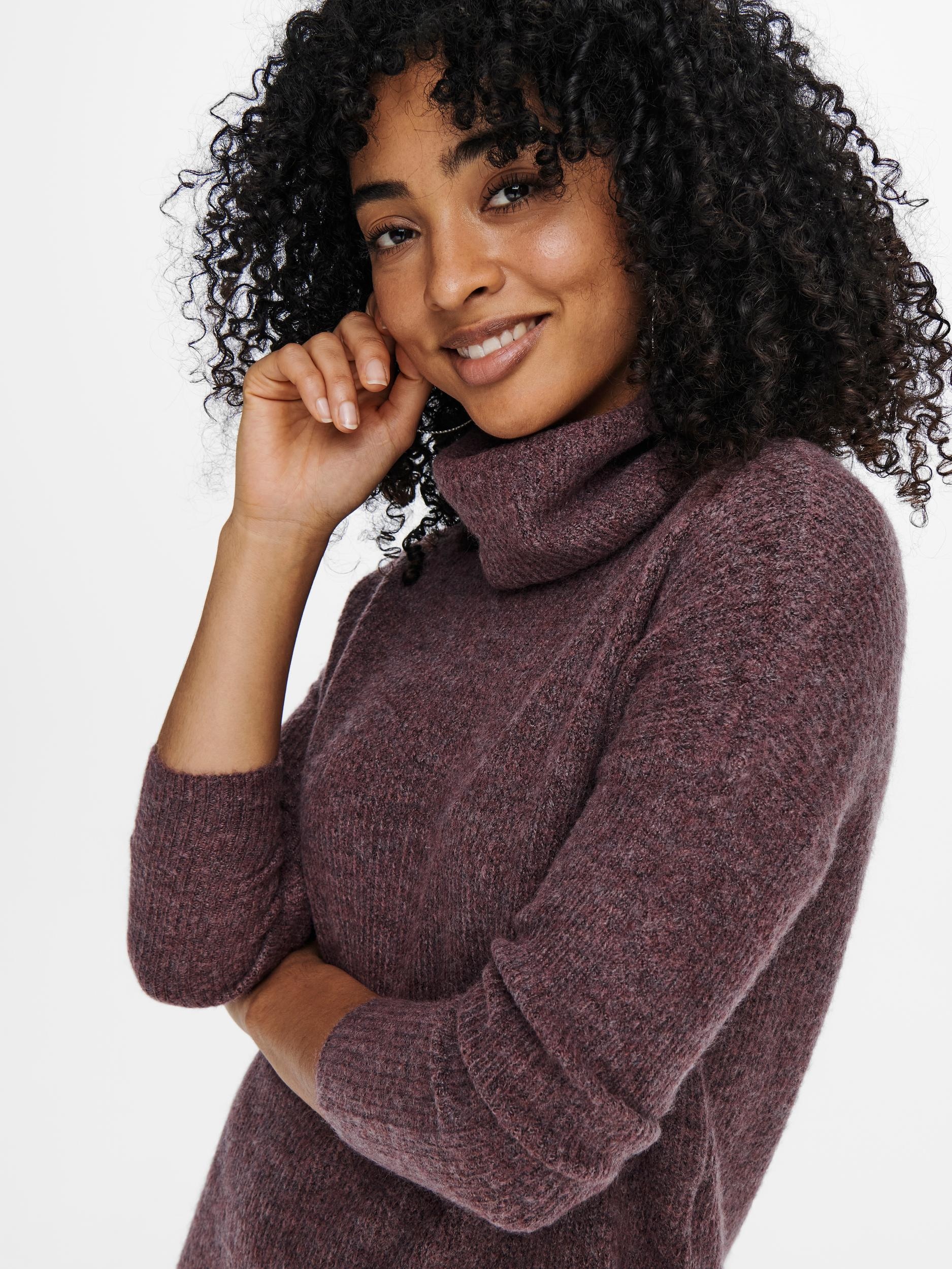 ONLY Strickkleid »ONLJANA L/S COWLNCK DRESS«