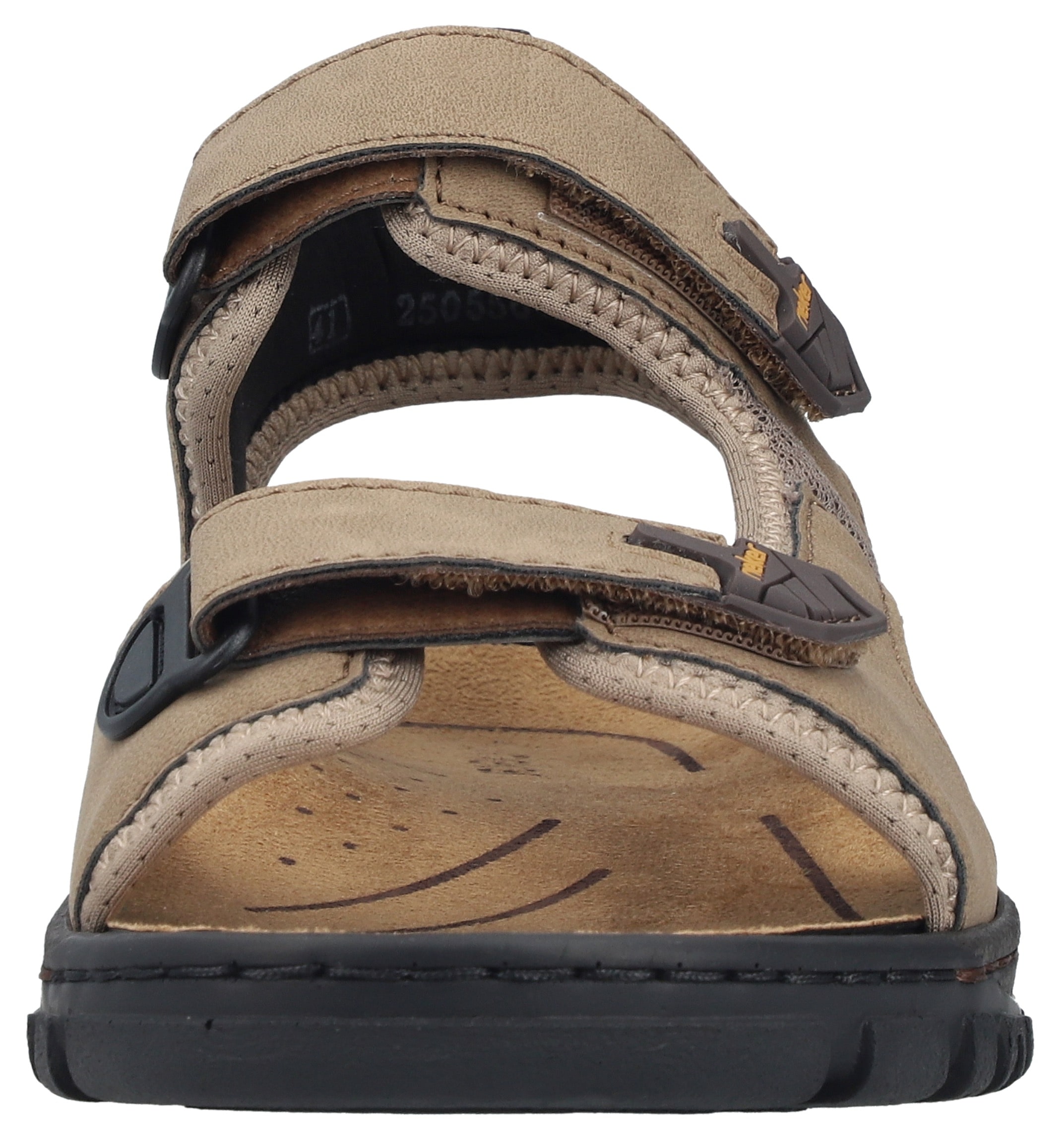 Rieker Sandale  Trekkingsandale, Outdoorsandale, Sommerschuh mit Klettriemchen