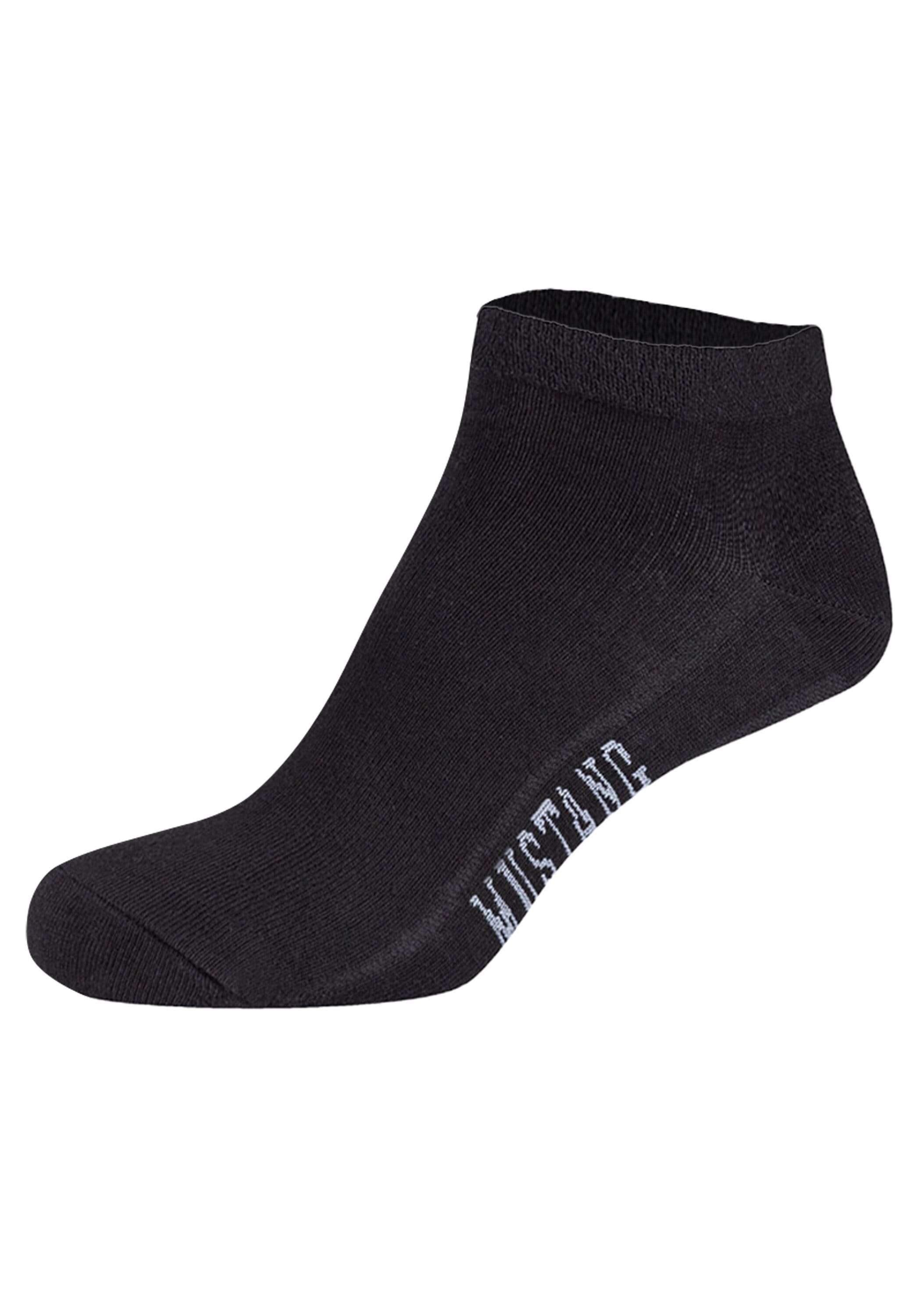 MUSTANG Sneakersocken »Socken Casual Organic Cotton Sneaker 6-Pack 6er Pack« 6 Paar tlg.