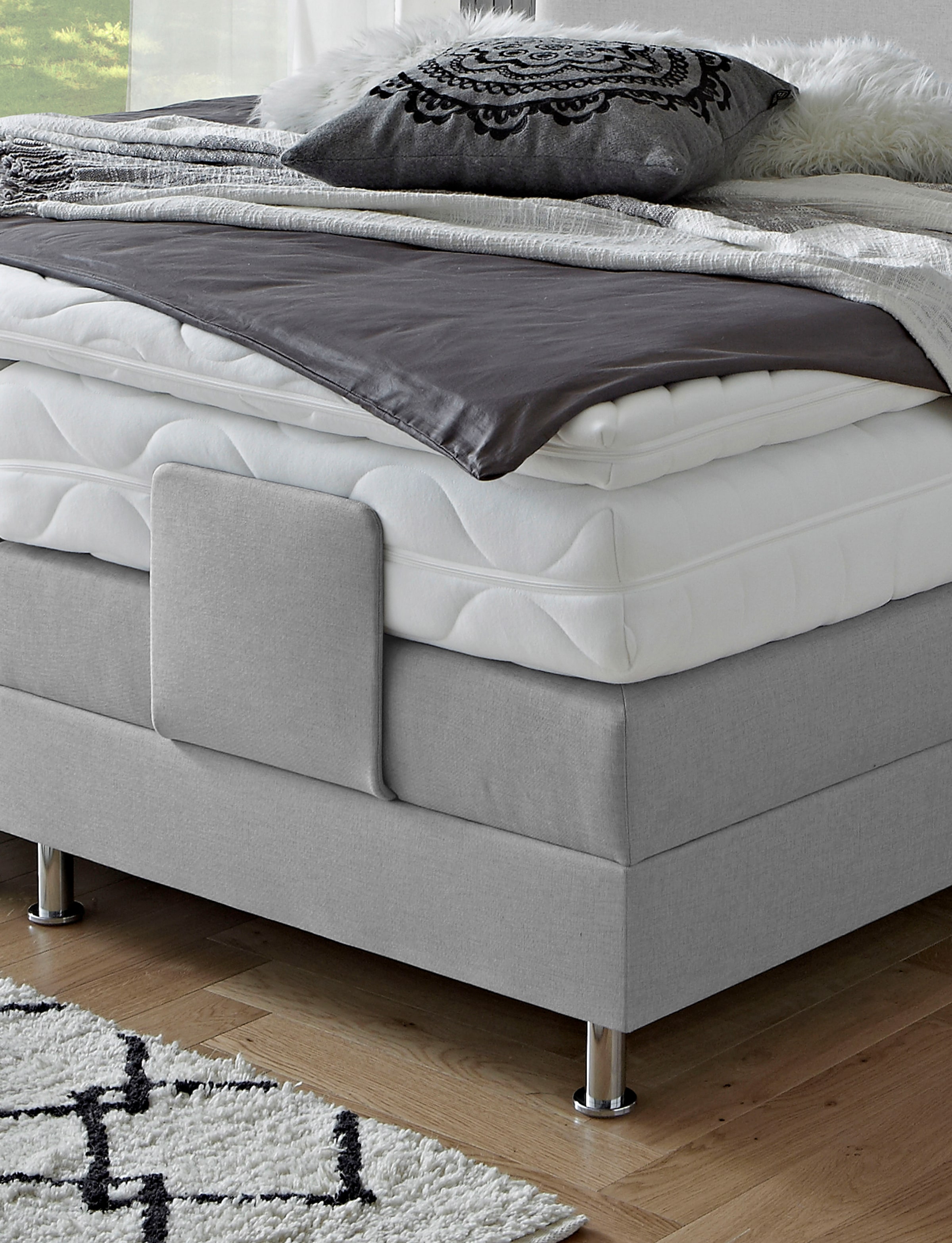 Westfalia Schlafkomfort Boxbett »Lissabon wahlweise in den Breiten 160x200cm, 180x200cm & 200x200cm«