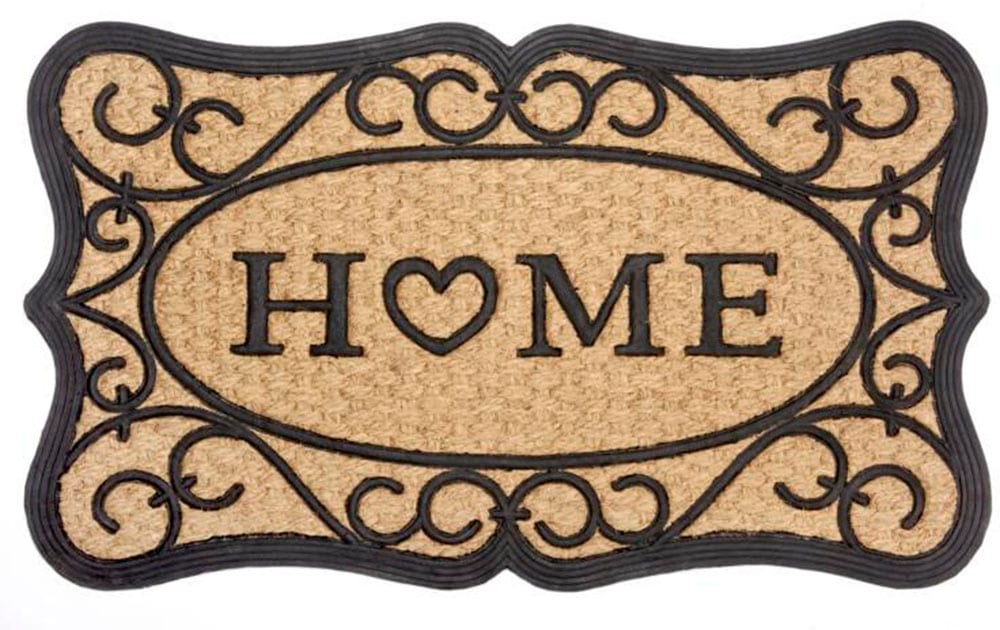 HANSE Home Fußmatte »Gummi-Kokos Heart Home Ornament«, rechteckig, Kokos,  Gummi, Schmutzfangmatte, Outdoor, Rutschfest, Innen, Kokosmatte online bei  OTTO