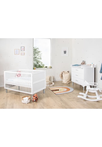 Pinolino® Babymöbel-Set »Jarle breit«, (Spar-Set, 2 St., Gitterbett, Wickelkommode),... kaufen