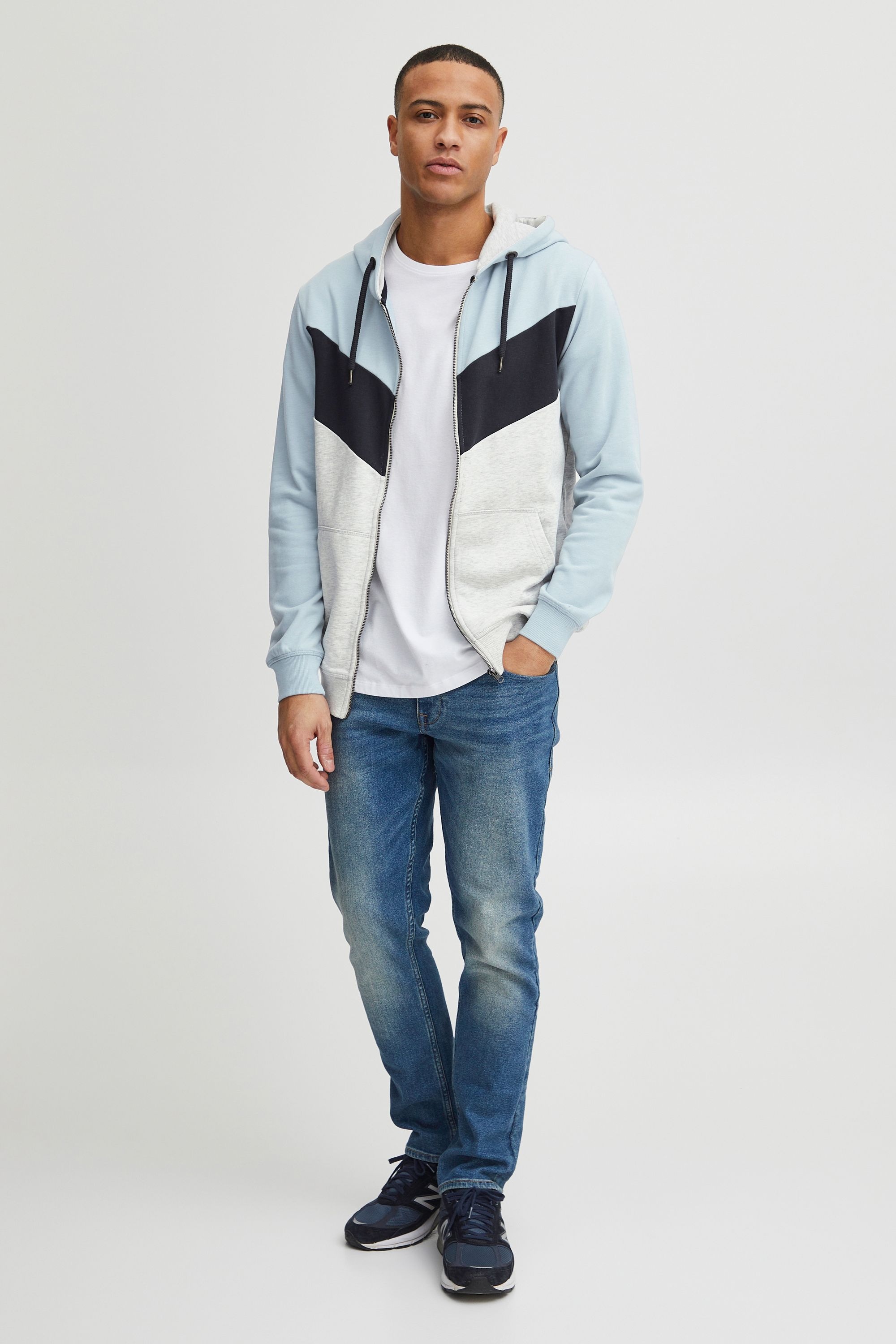 Indicode Kapuzensweatjacke »Kapuzensweatjacke IDPock«