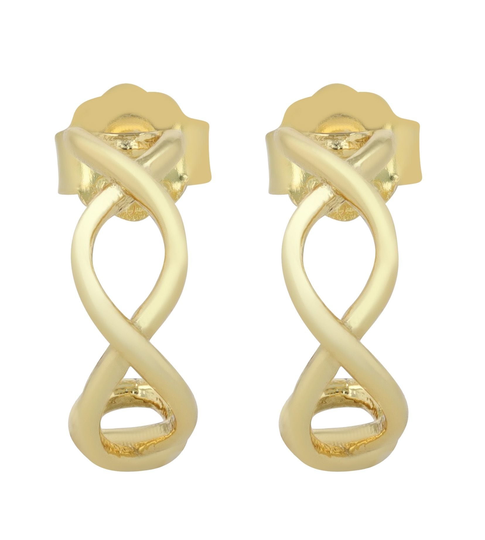 Adelia´s Paar Ohrstecker »Damen Ohrringe ¿ Ohrstecker Unendlichkeitszeichen aus 925 Silber«