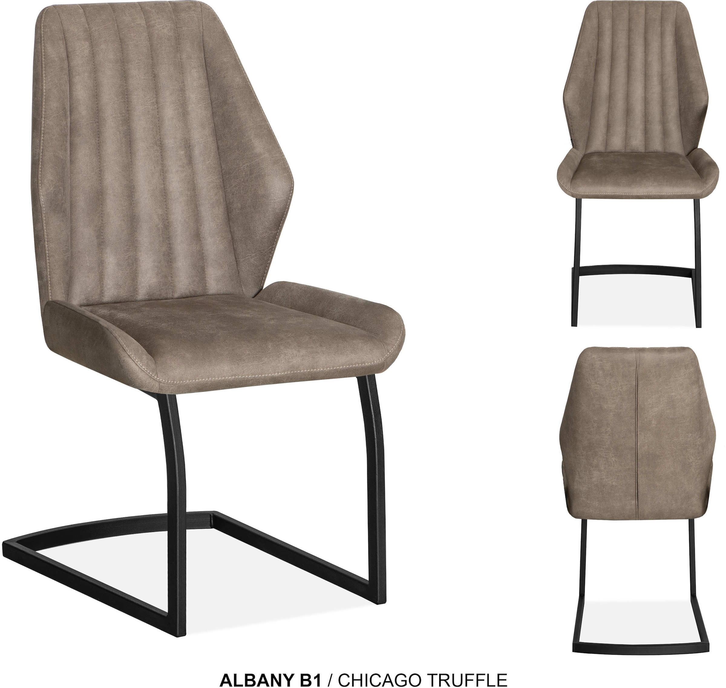 OMG Design Esszimmerstuhl »Albany« (Set) 1 Stk.Esszimmerstuhl, pflegeleichter Bezug