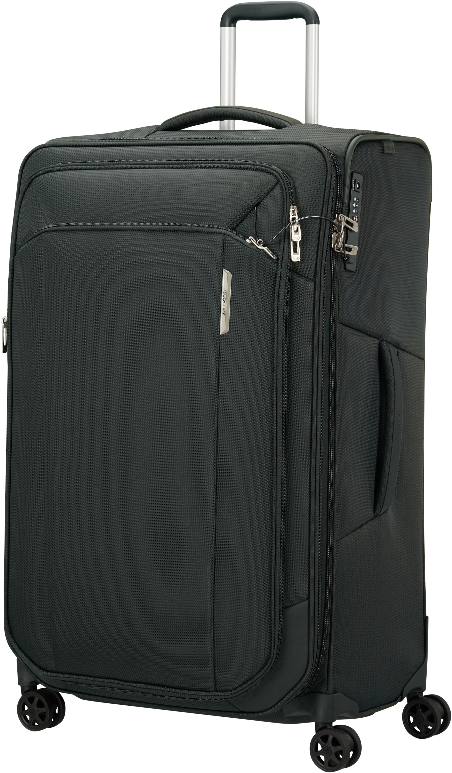 Samsonite Weichgepäck-Trolley »RESPARK exp, verschiedene Größen und Farben«, 4 Rollen, Reisekoffer Aufgabegepäck Reisegepäck mit Volumenerweiterung