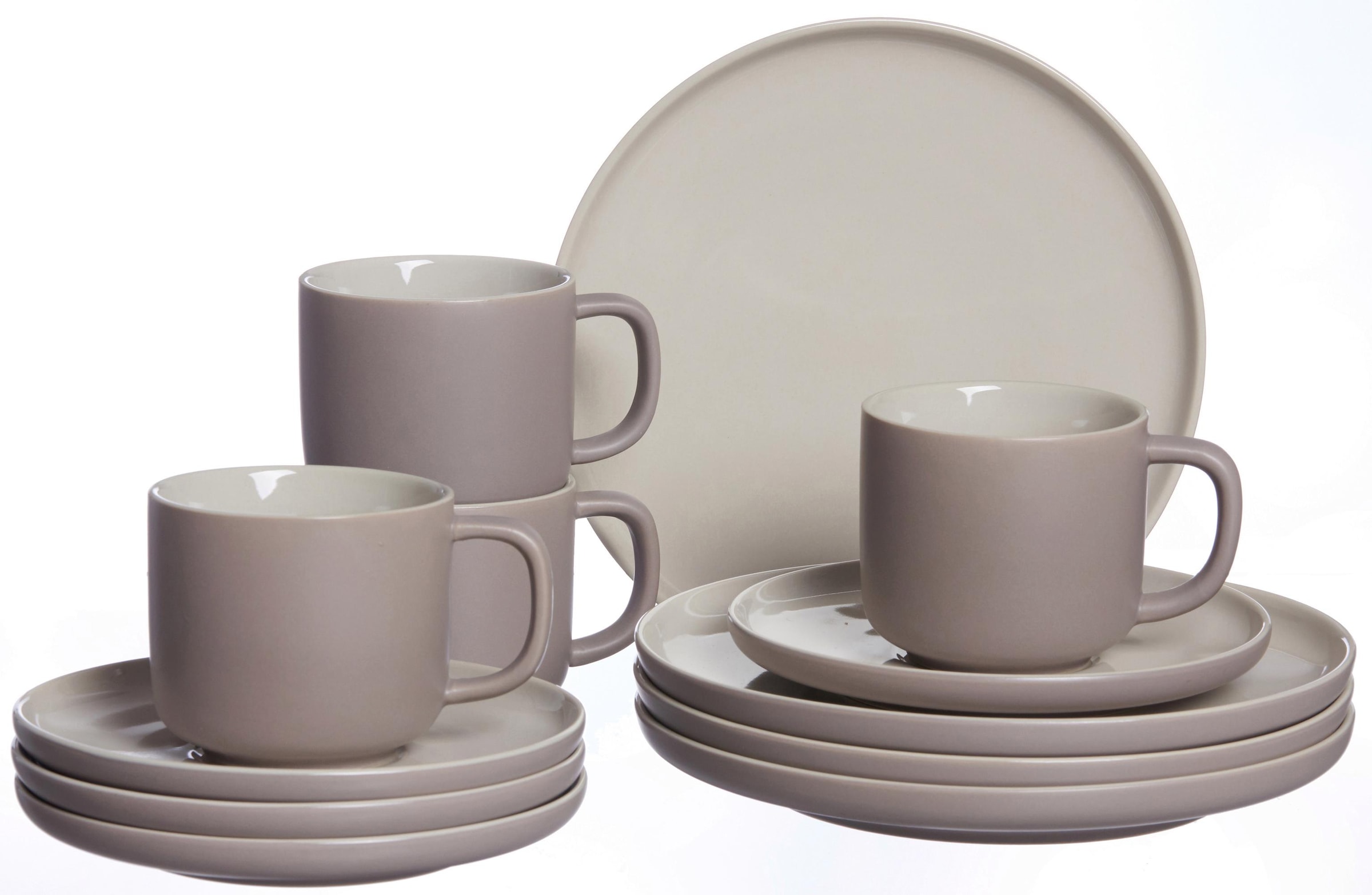 Ritzenhoff & Breker Kaffeeservice »Geschirr-Set, Service Jasper«, (Set, 12  tlg.), Scandic Style, 12 Teile, für 4 Personen kaufen online bei OTTO