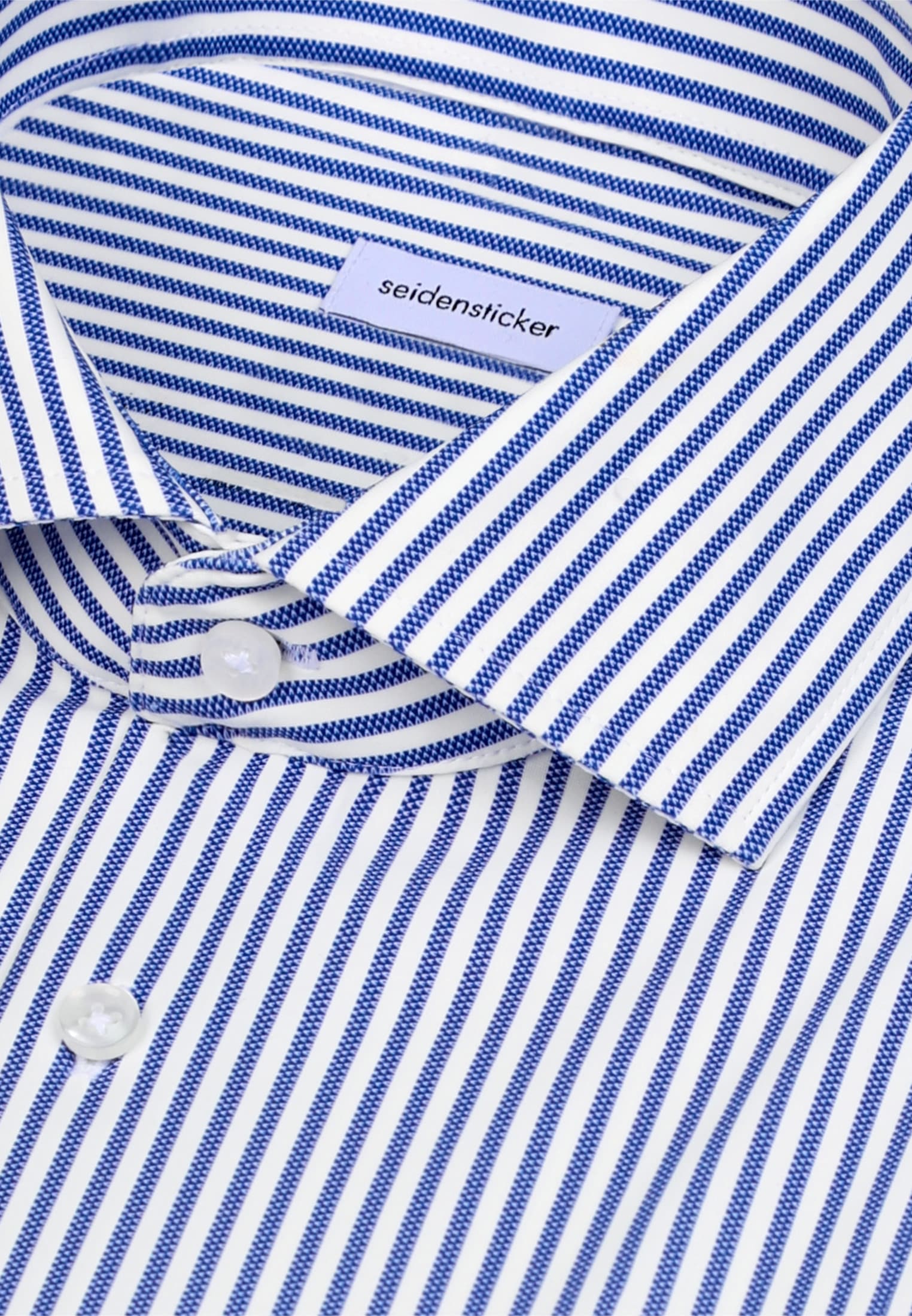 seidensticker Businesshemd »Schwarze Rose« X-Slim 1/1 Kentkragen Druck