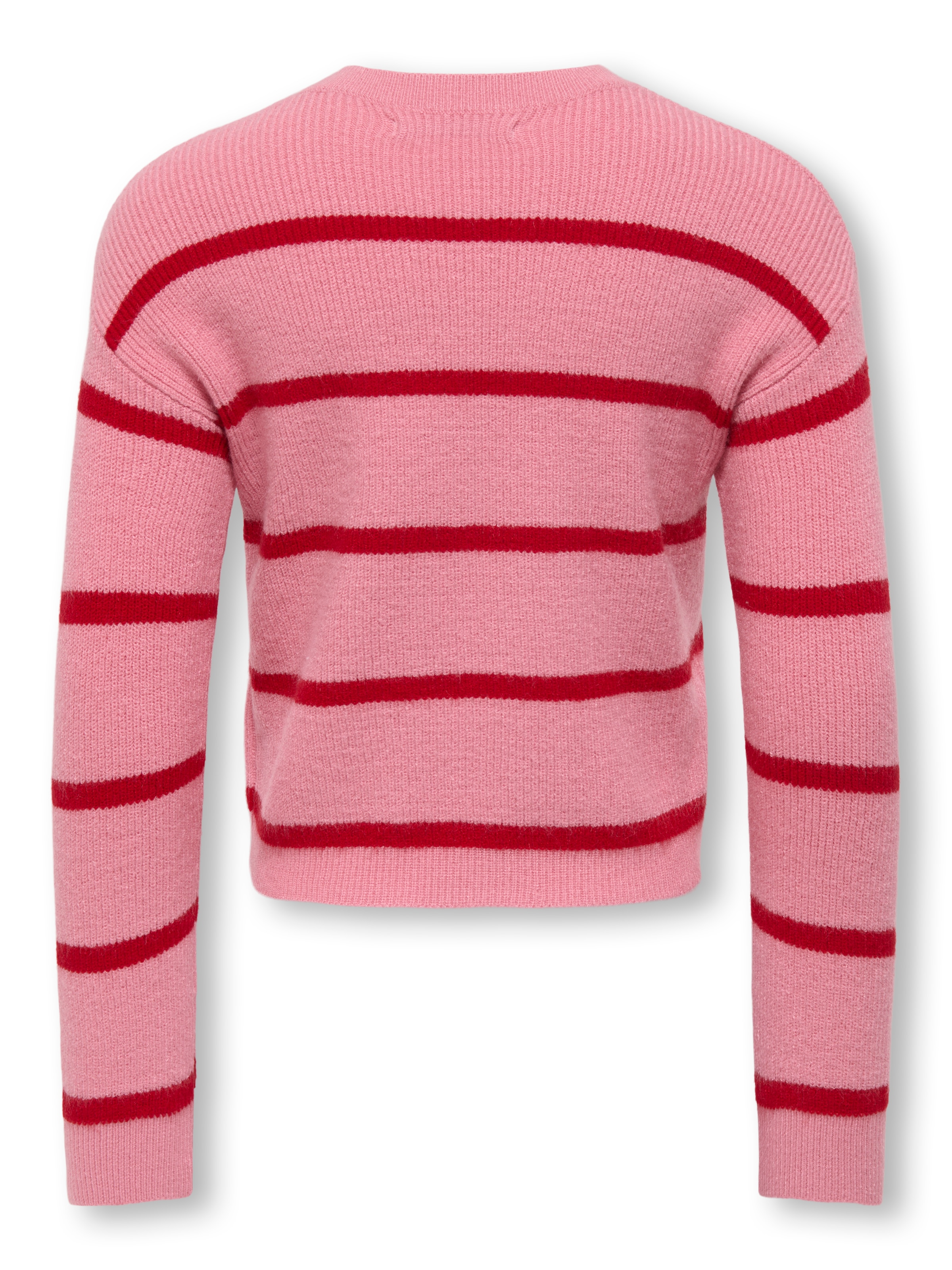 KIDS ONLY Strickpullover »KMGFRANCA LIFE SHORT LS STRIPE KNT NOOS« Viskosemischung, loose fit