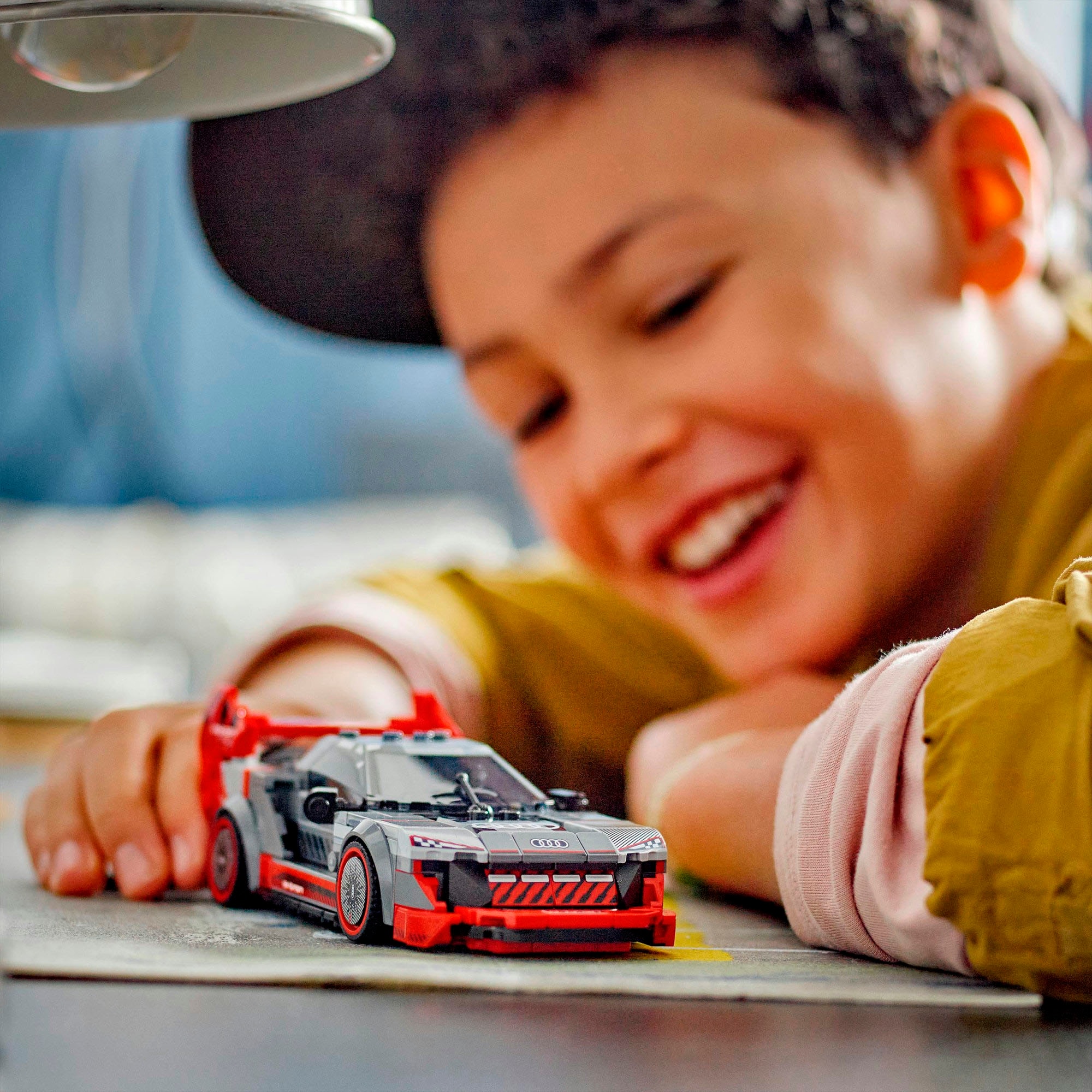 LEGO® Konstruktionsspielsteine »Audi S1 e-tron quattro Rennwagen (76921), LEGO® Speed Champions«, (274 St.), Made in Europe