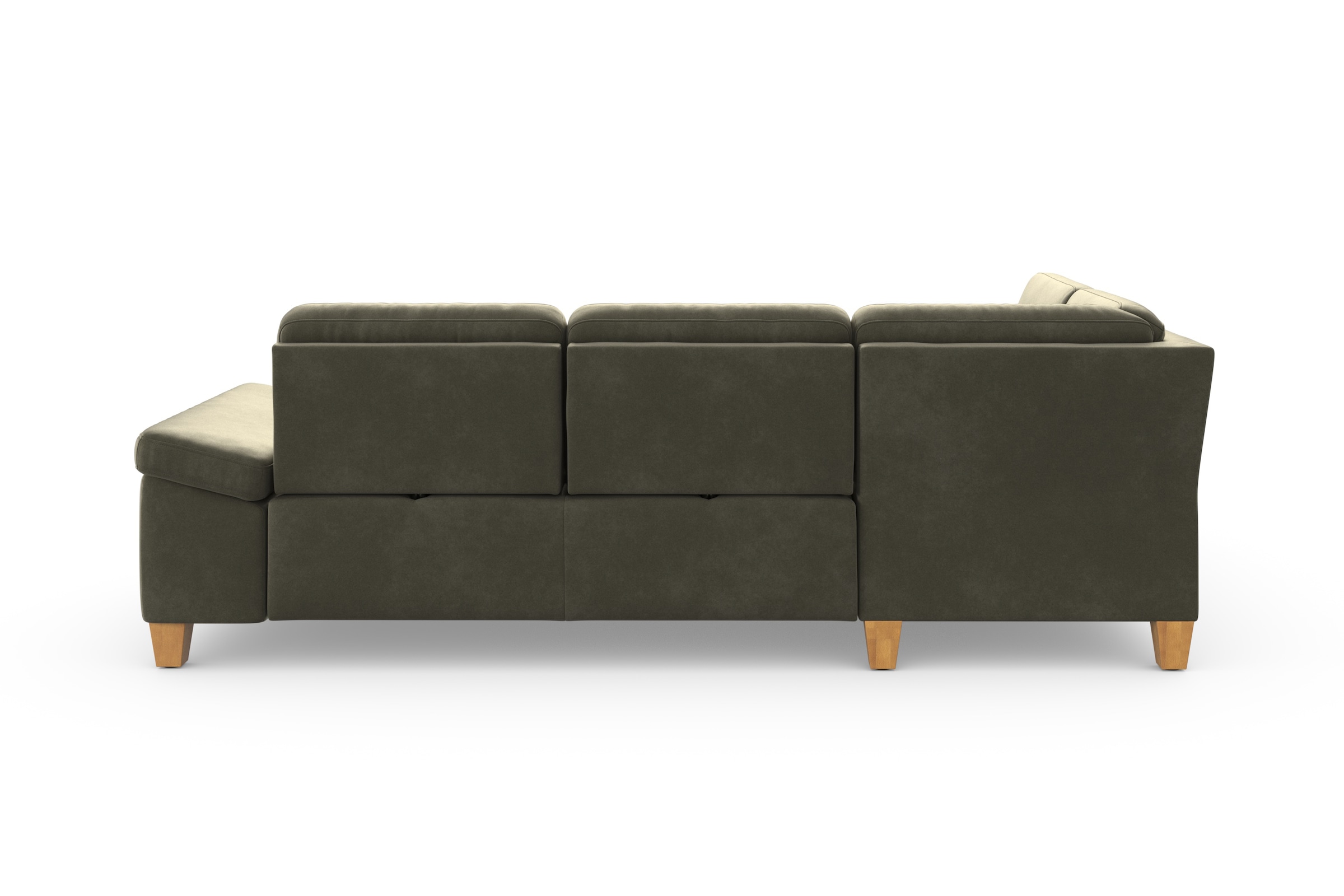 sit&more Ecksofa »Westham L-Form« mit Ottomane, mit oder ohne Bettfunktion, Bettkasten, Verstellung