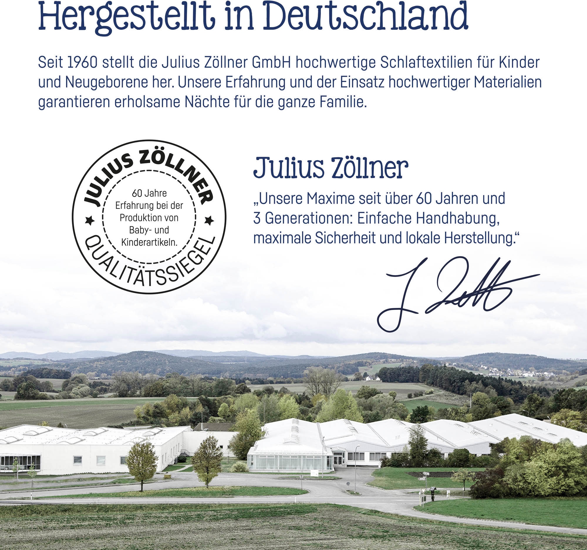 Julius Zöllner Kinderbettwäsche »Baby- und Kinderbettwäsche aus 100% Bio-Baumwolle« 2 Stk. tlg. erhältlich in den Größen 80x80+35x40cm und 100x135+40x60cm