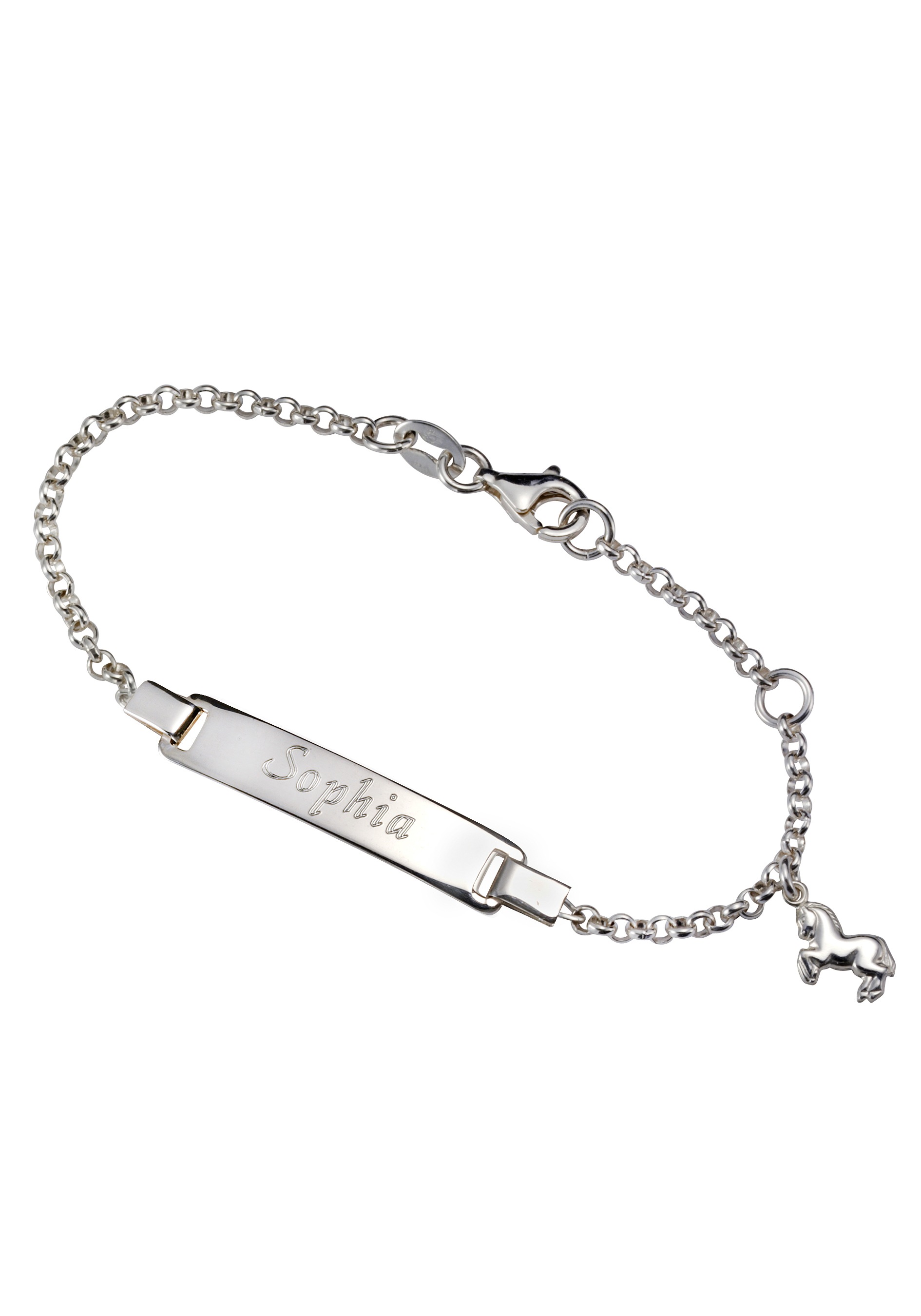 Firetti Armband mit Gravur »ID-Platte mit Anhänger Pferd« kaufen