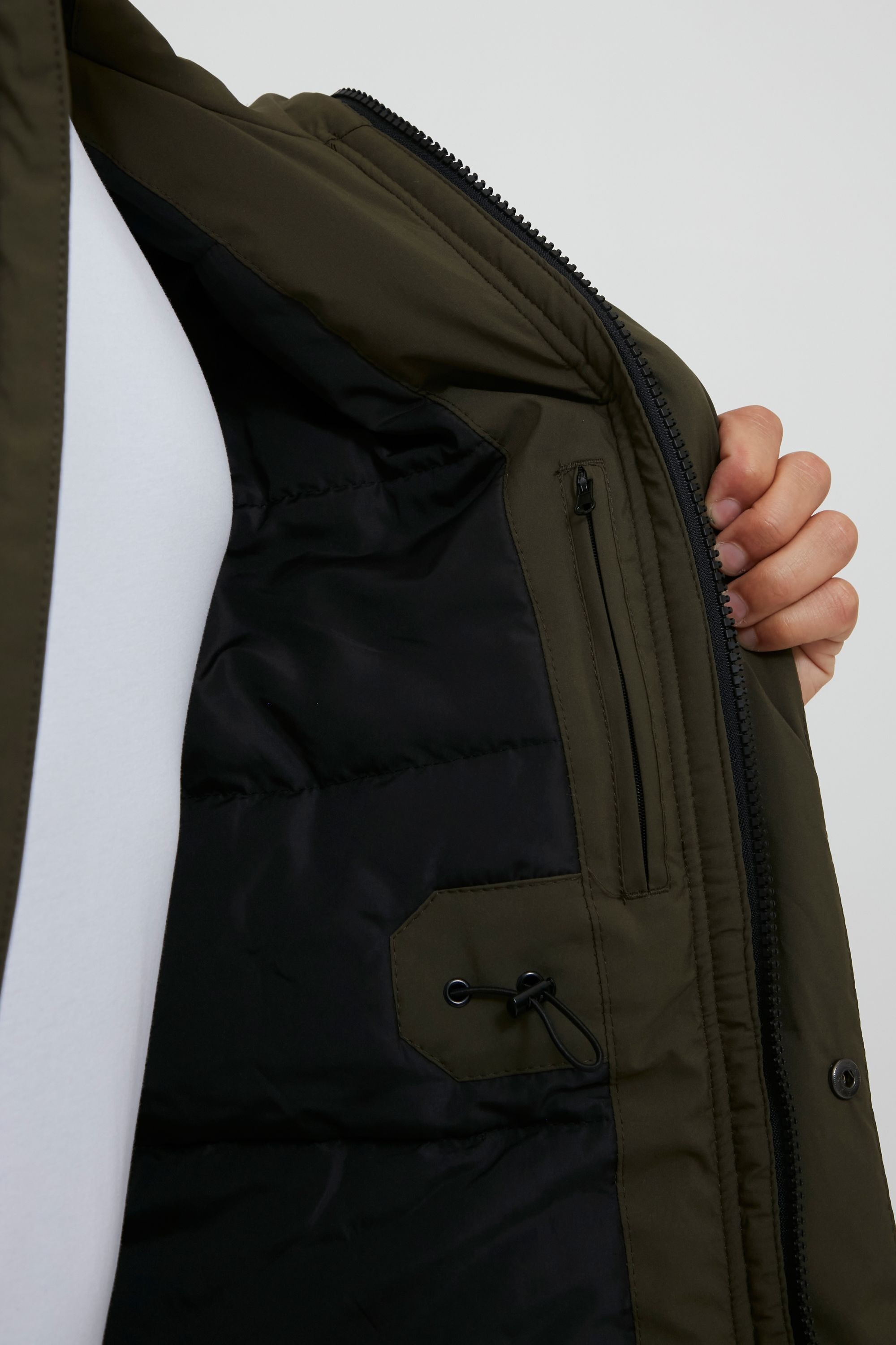 Indicode Langmantel »Parka IDFido«