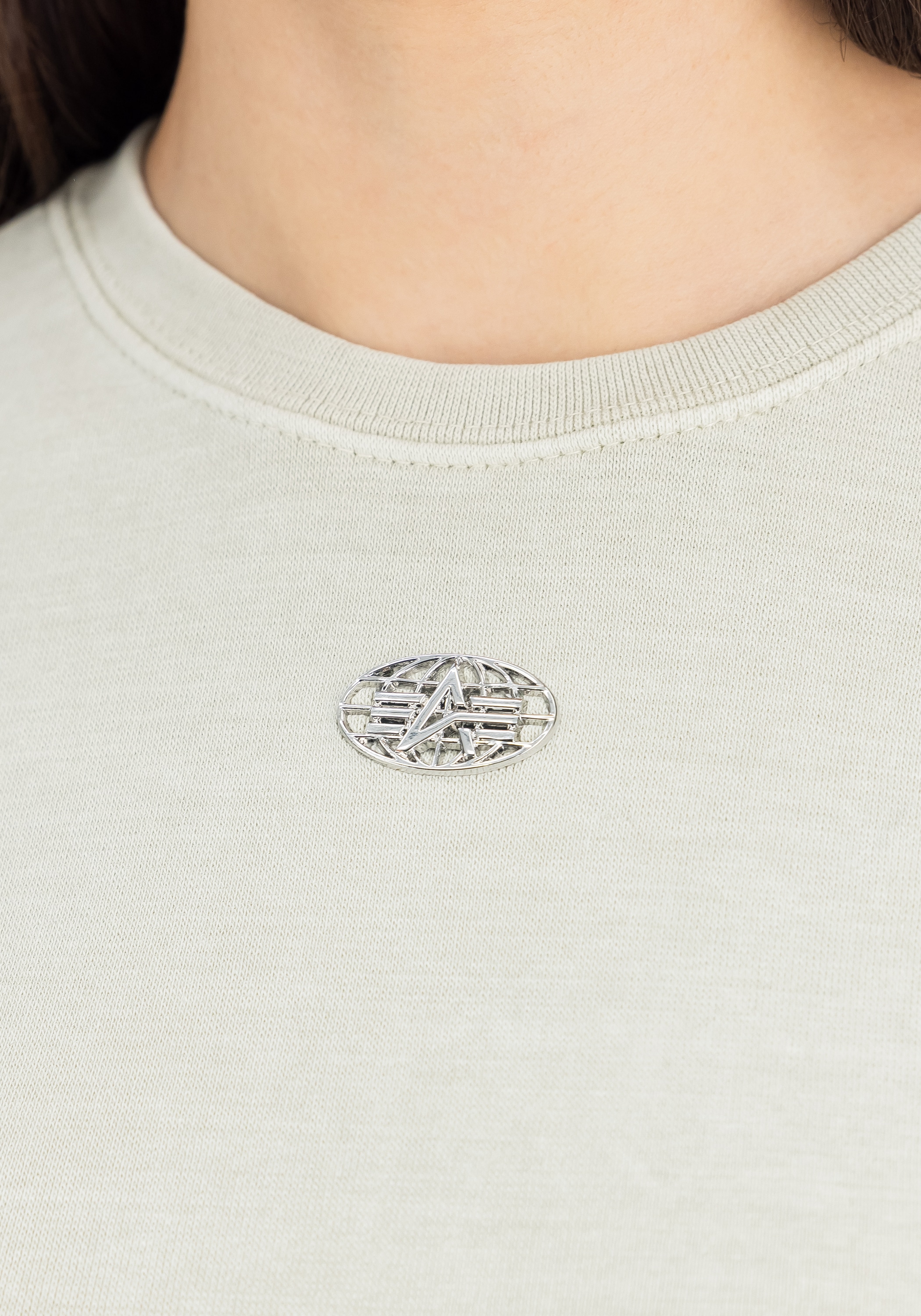 Alpha Industries »World Slim T-Shirt W«