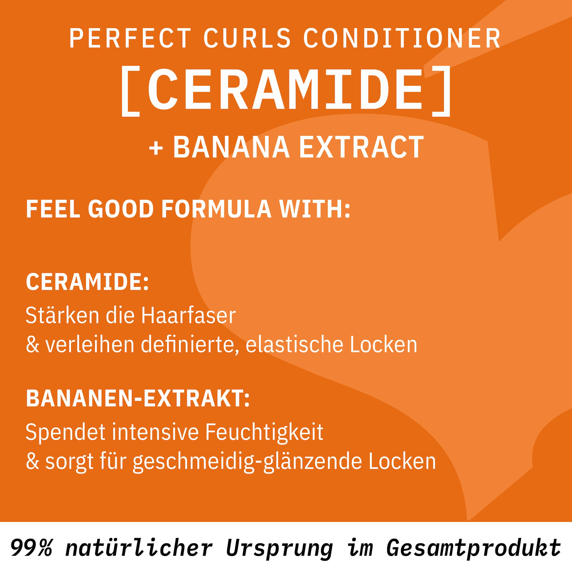 SANTE Haarspülung »Perfect Curls Conditioner« Haarspülung, mit Kokosöl, Avocadoöl und Rizinusöl