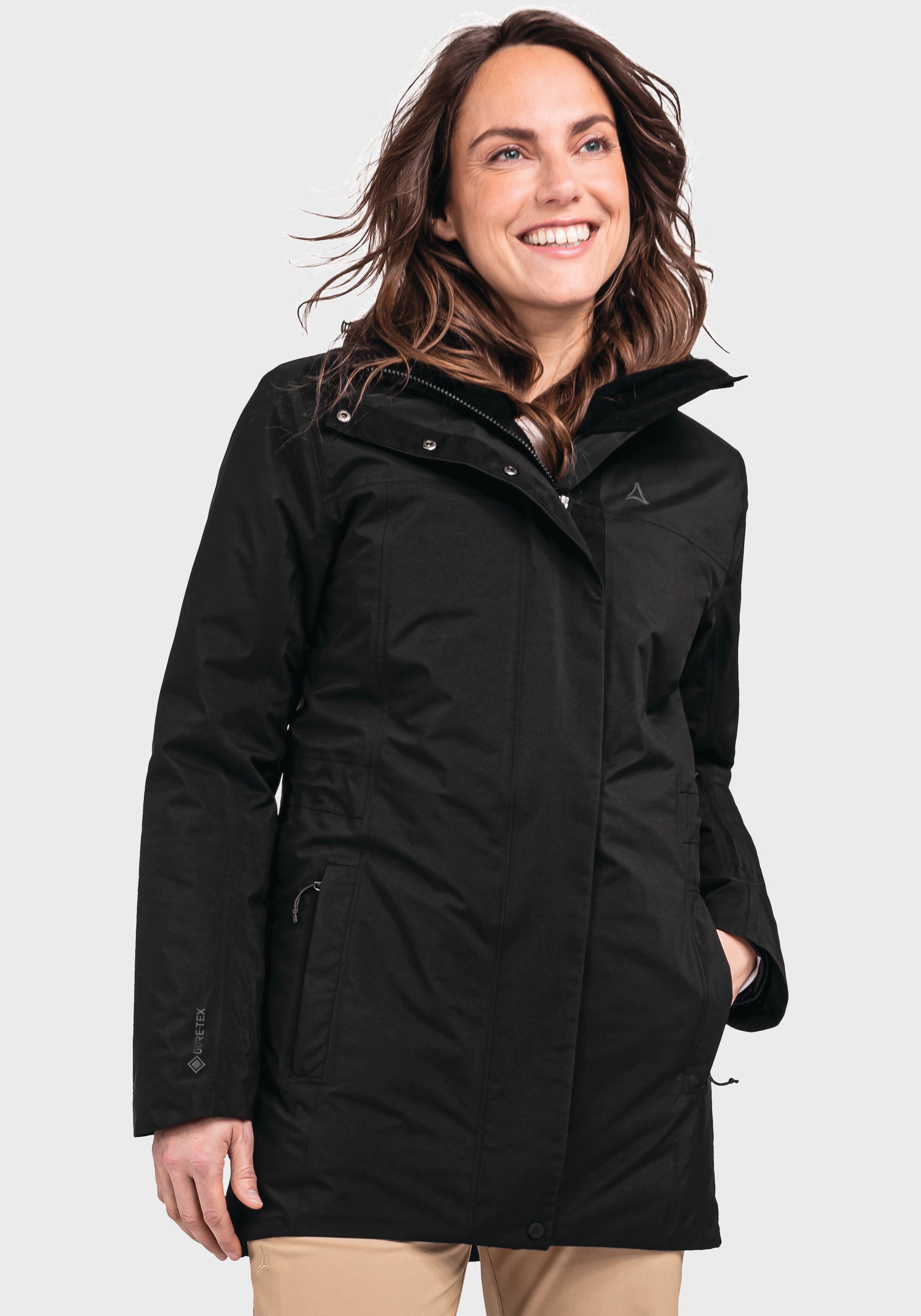Schöffel Doppeljacke »3in1 Parka Barth L«, mit Kapuze