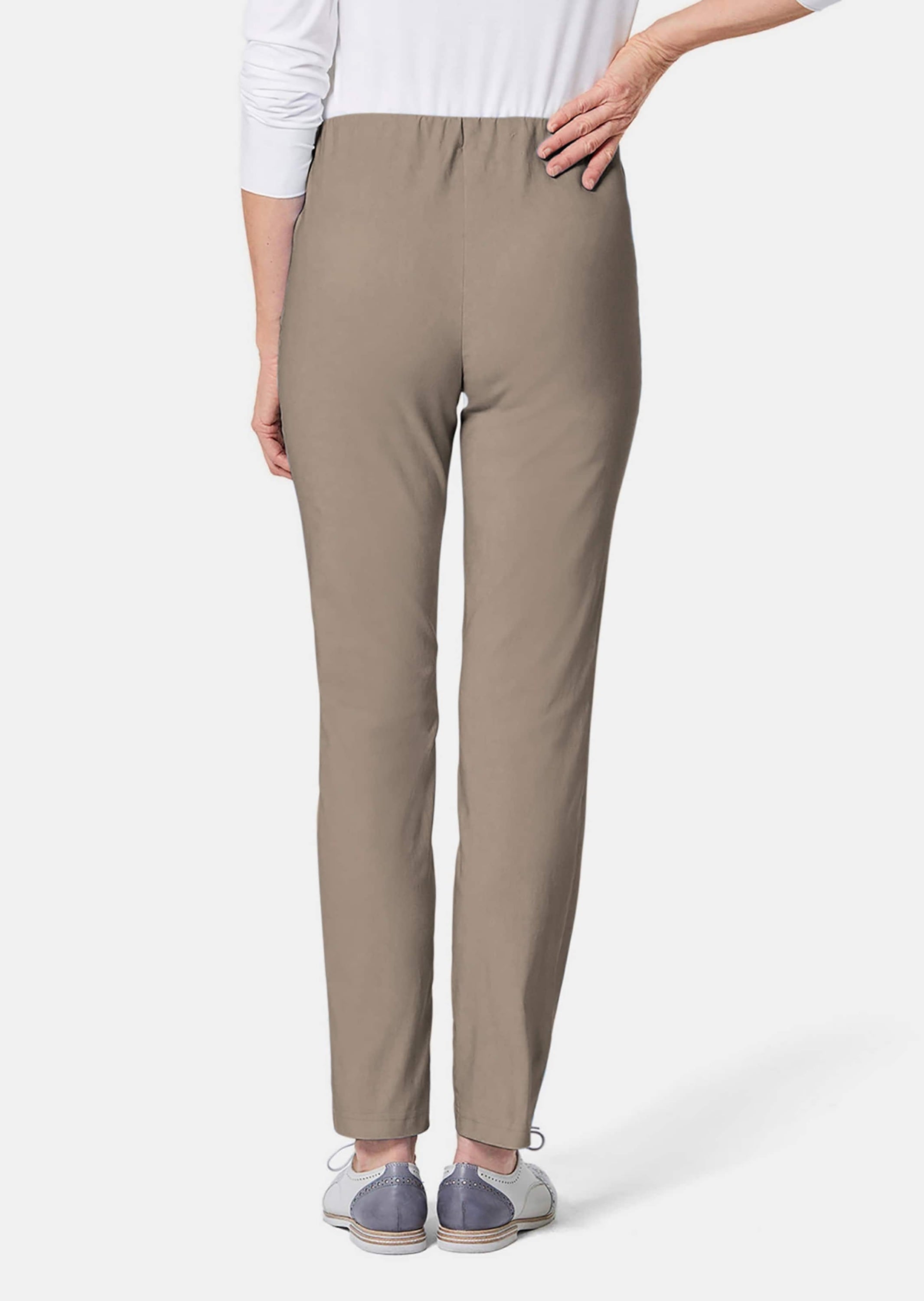GOLDNER 2-in-1-Hose »Schlupfhose LOUISA mit Steppnähten«