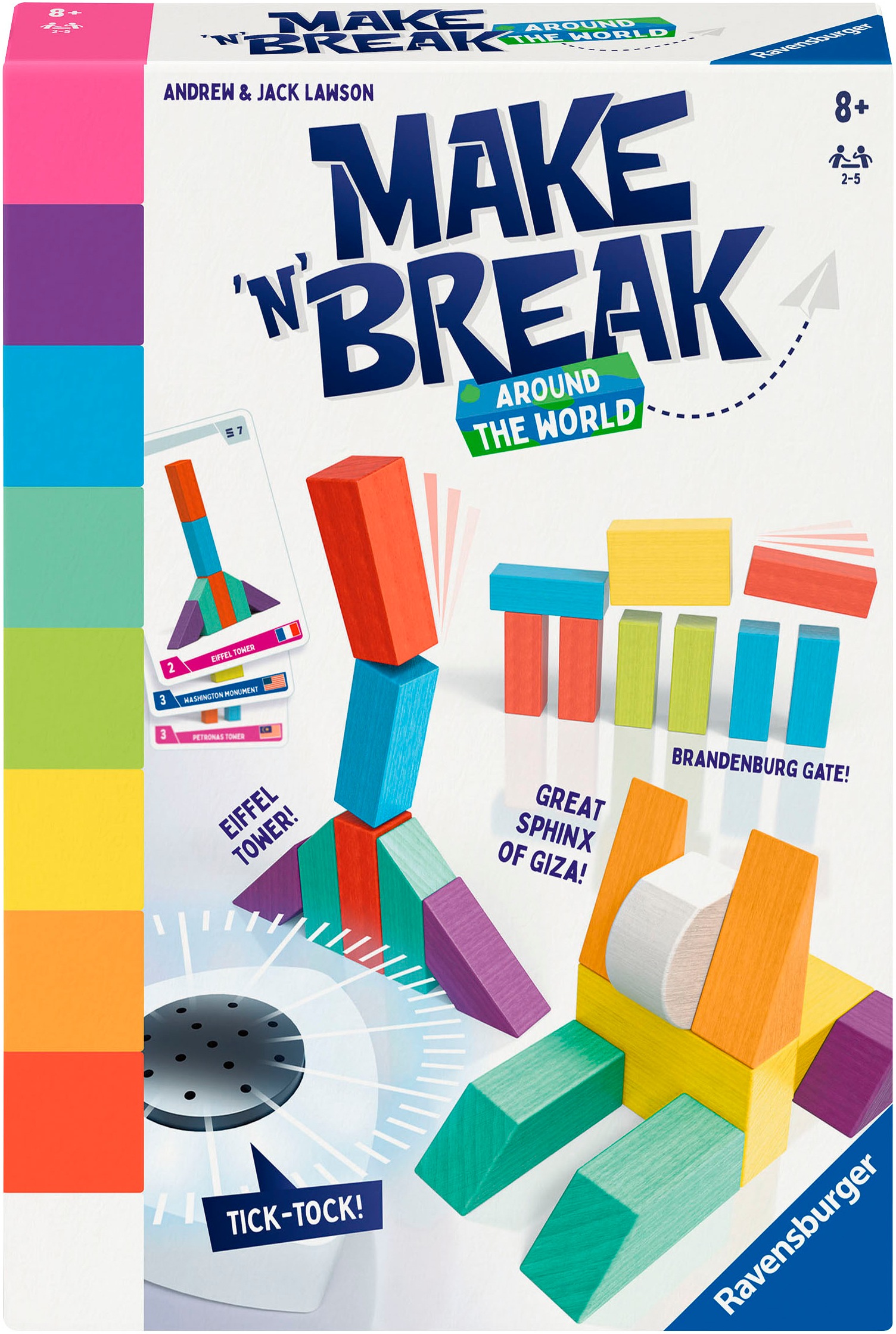 Spiel »Make 'n' Break - Around the World«, Made in Europe, FSC® - schützt Wald - weltweit