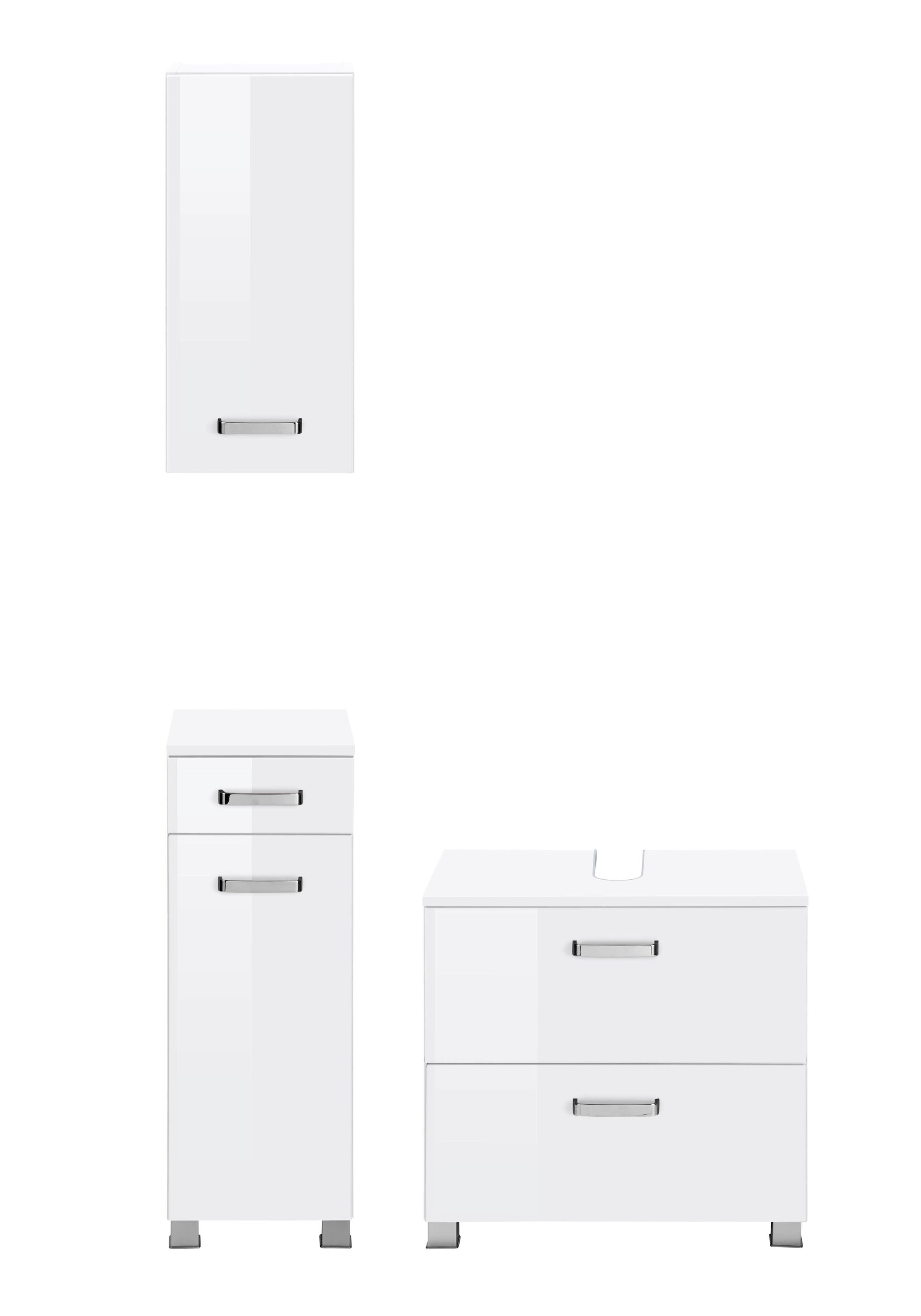 welltime Badmöbel-Set »Ravenna« 3 Stk. tlg.