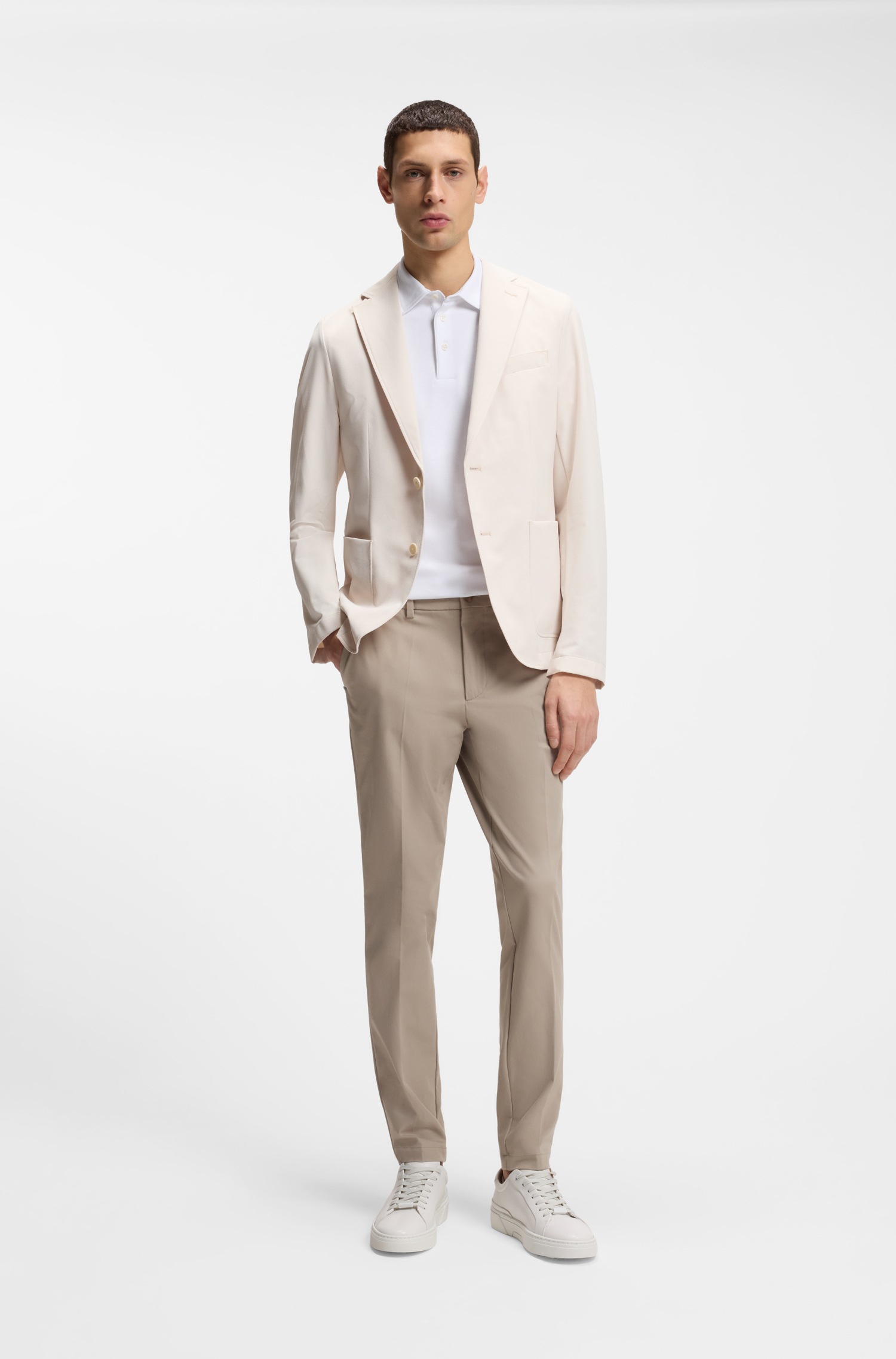 BOSS Poloshirt »Palosh 30« mit tonalem Logo, slim fit