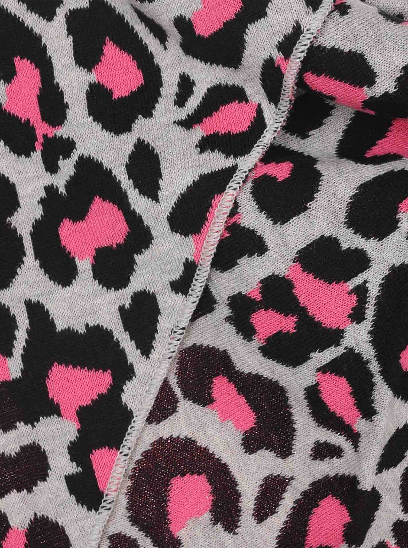 Zwillingsherz Dreieckstuch »"Summer Lacey"« Feinstrick, Leomuster, Neonkante