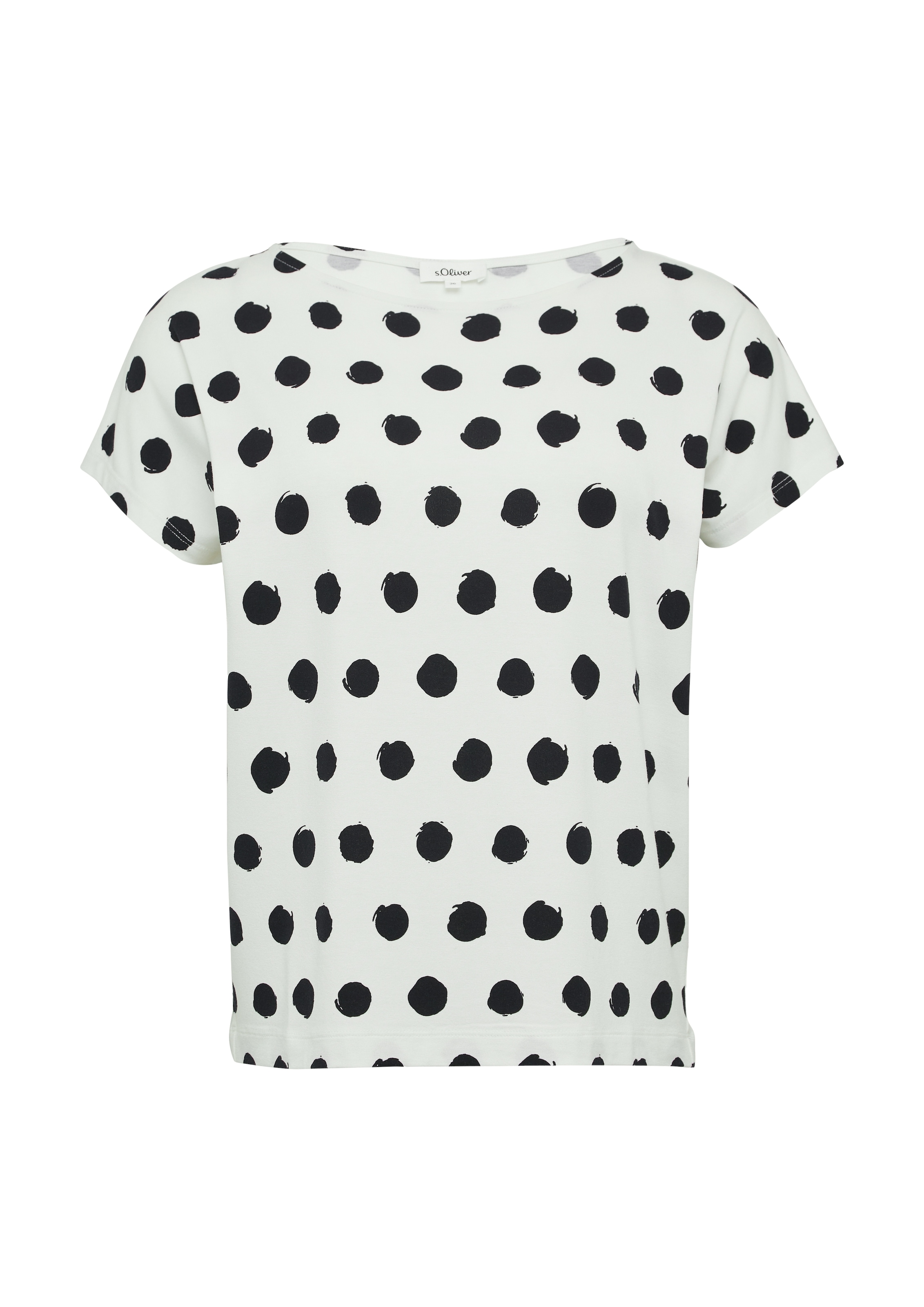 s.Oliver T-Shirt, mit All-Over Print