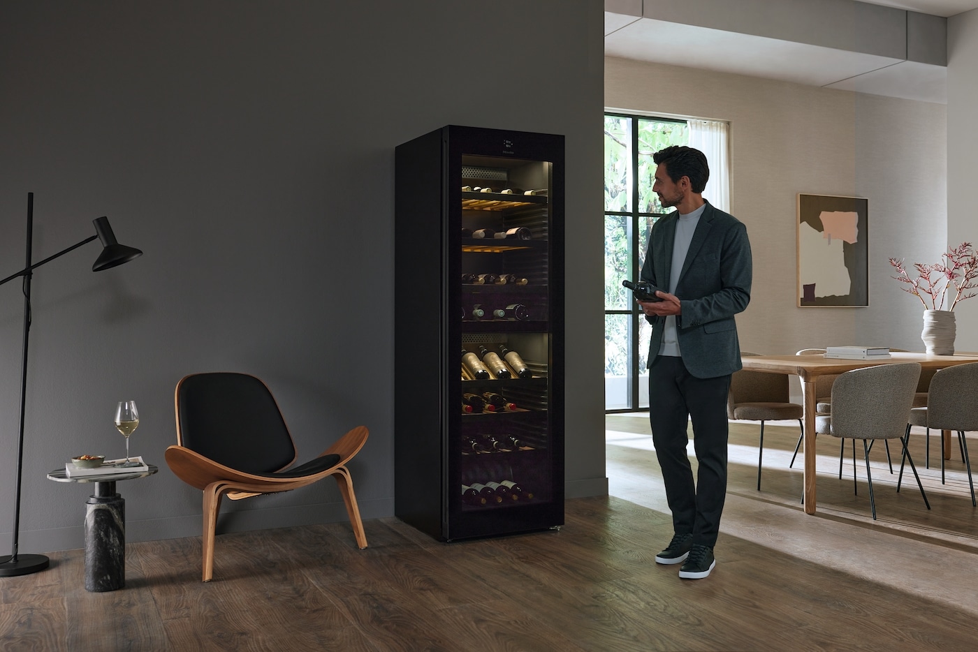 Miele Weintemperierschrank »KWTS 4785 F 125 Gala«, für 153 St. Standardflaschen á 075l