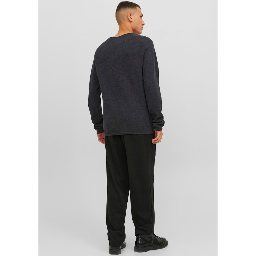 Jack & Jones Rundhalspullover »JPRBLUMIGUEL KNIT CREW NECK NOOS«