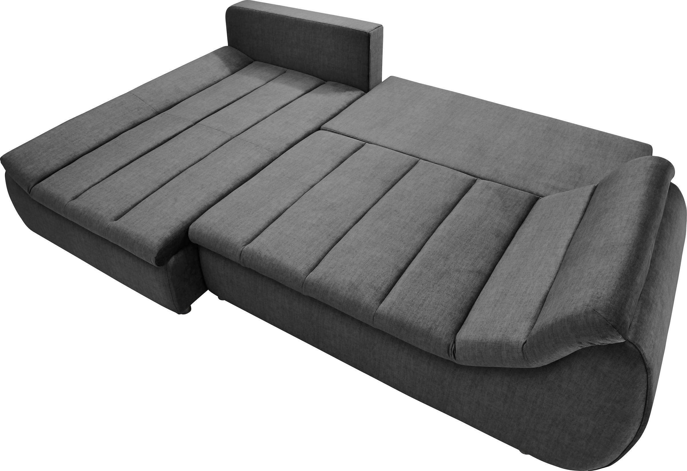 INOSIGN Ecksofa »Imola elegant und modern, aktuelle Steppung im Sitz, bequem, L-Form«, auch mit Bettfunktion und Bettkasten