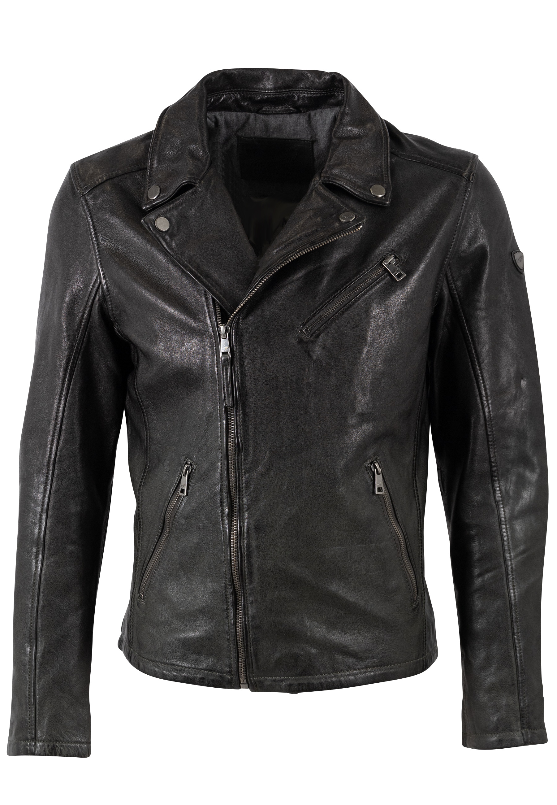 Mauritius Lederjacke »MMTydian« mit Reverskragen, Regular Fit