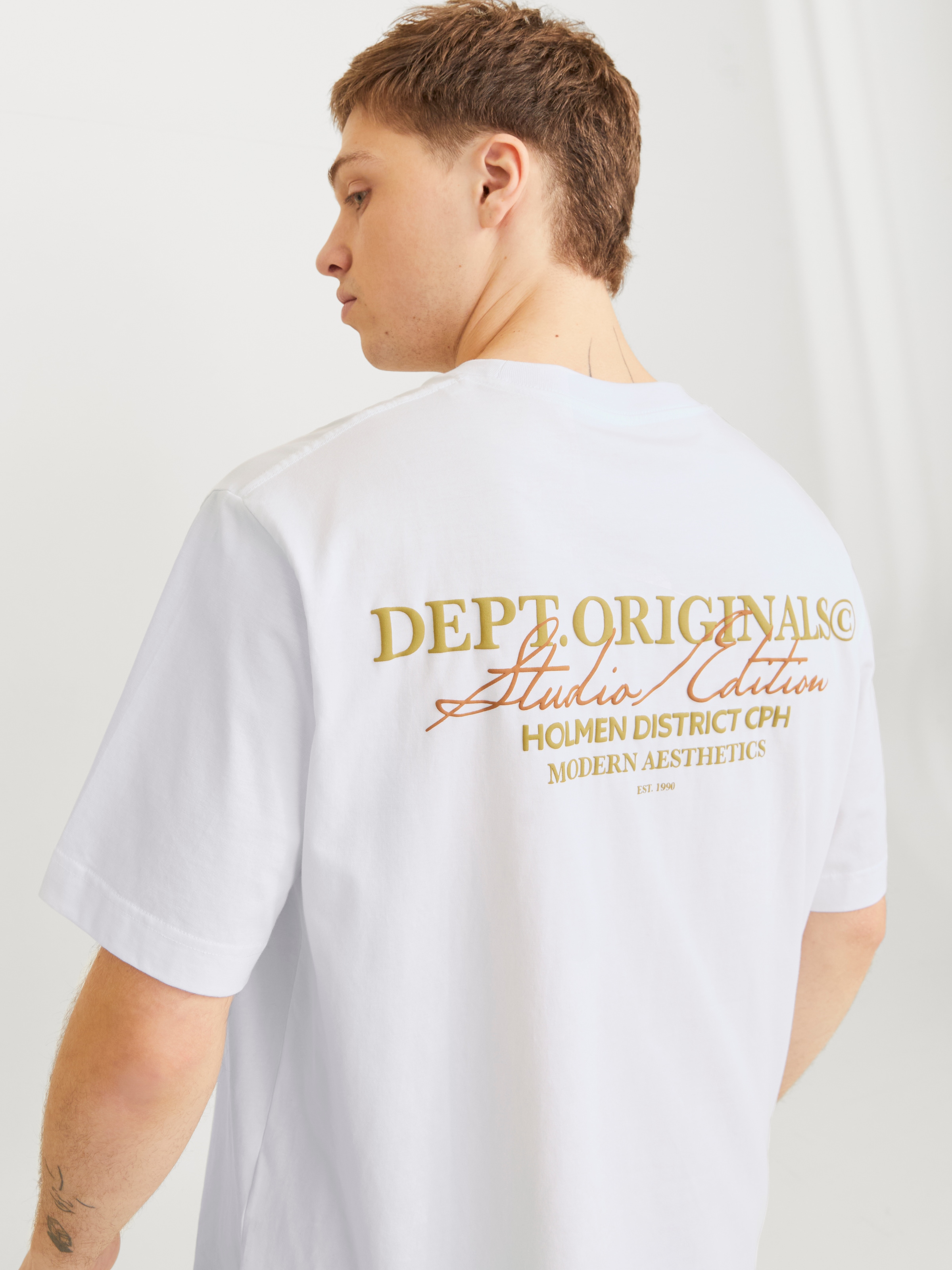 Jack & Jones T-Shirt »JORISLINGTON TYPE TEE SS CREW NECK SN«