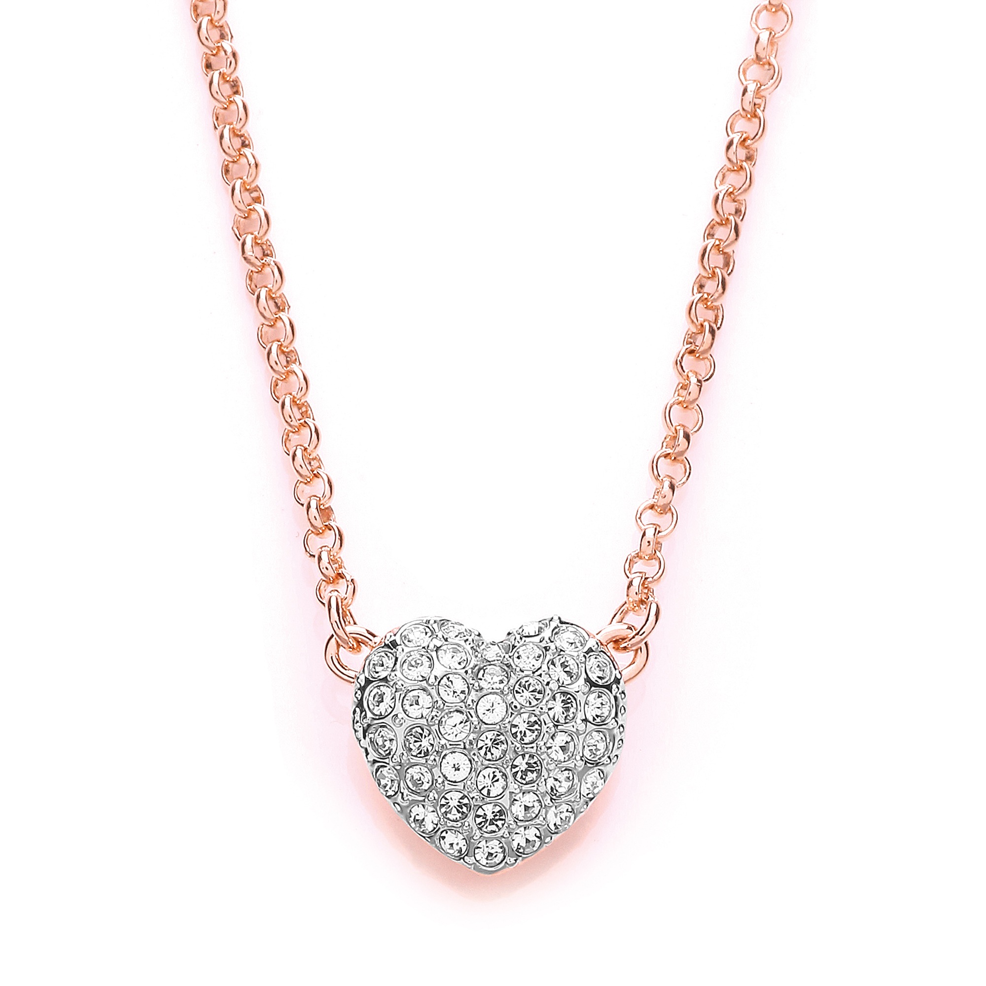 Buckley London Collier »rosevergoldet mit Kristallen«, Collier