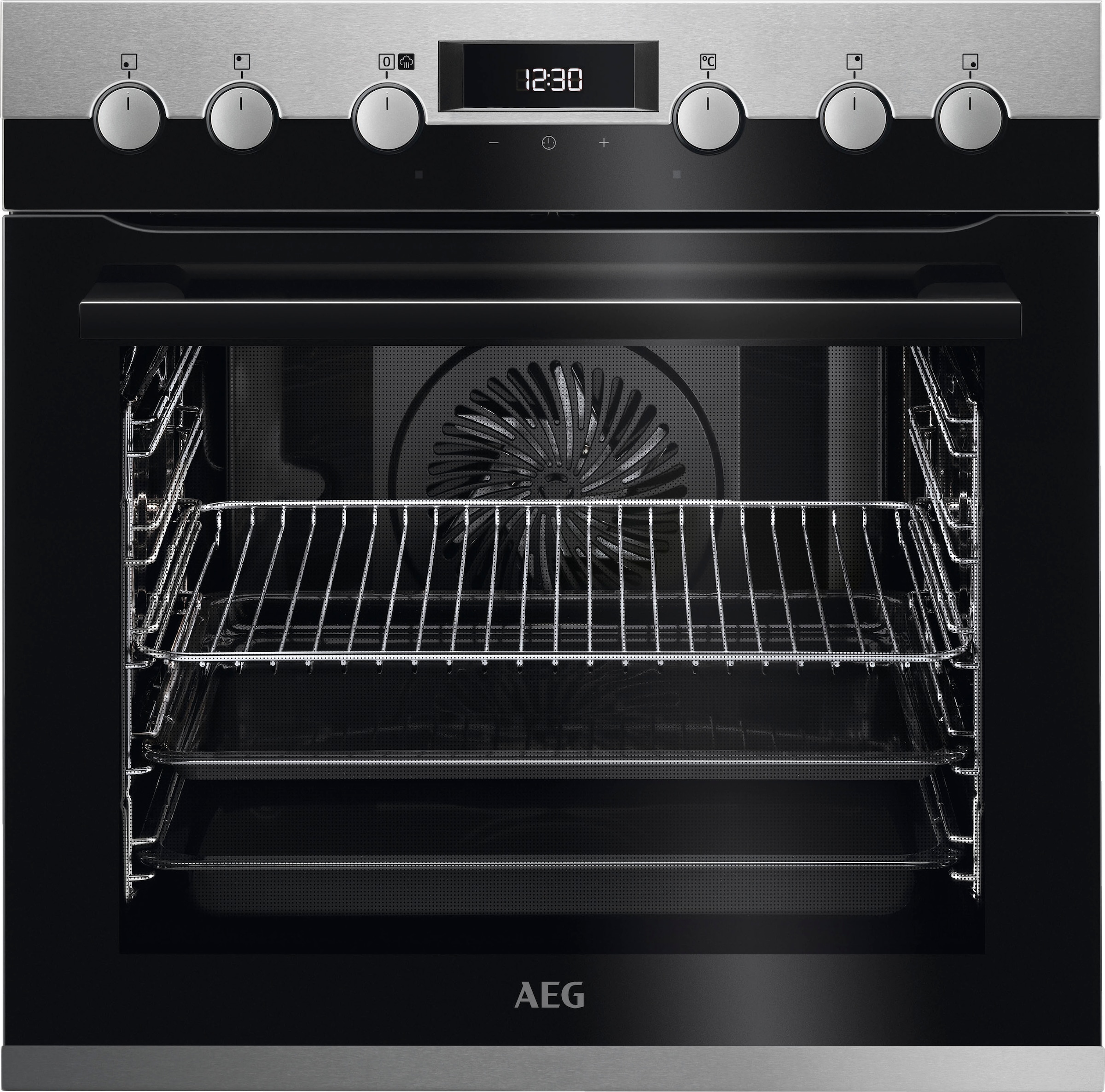 AEG Induktions Herd-Set »EEE45502BM«, Aqua Clean, Öko-Timer