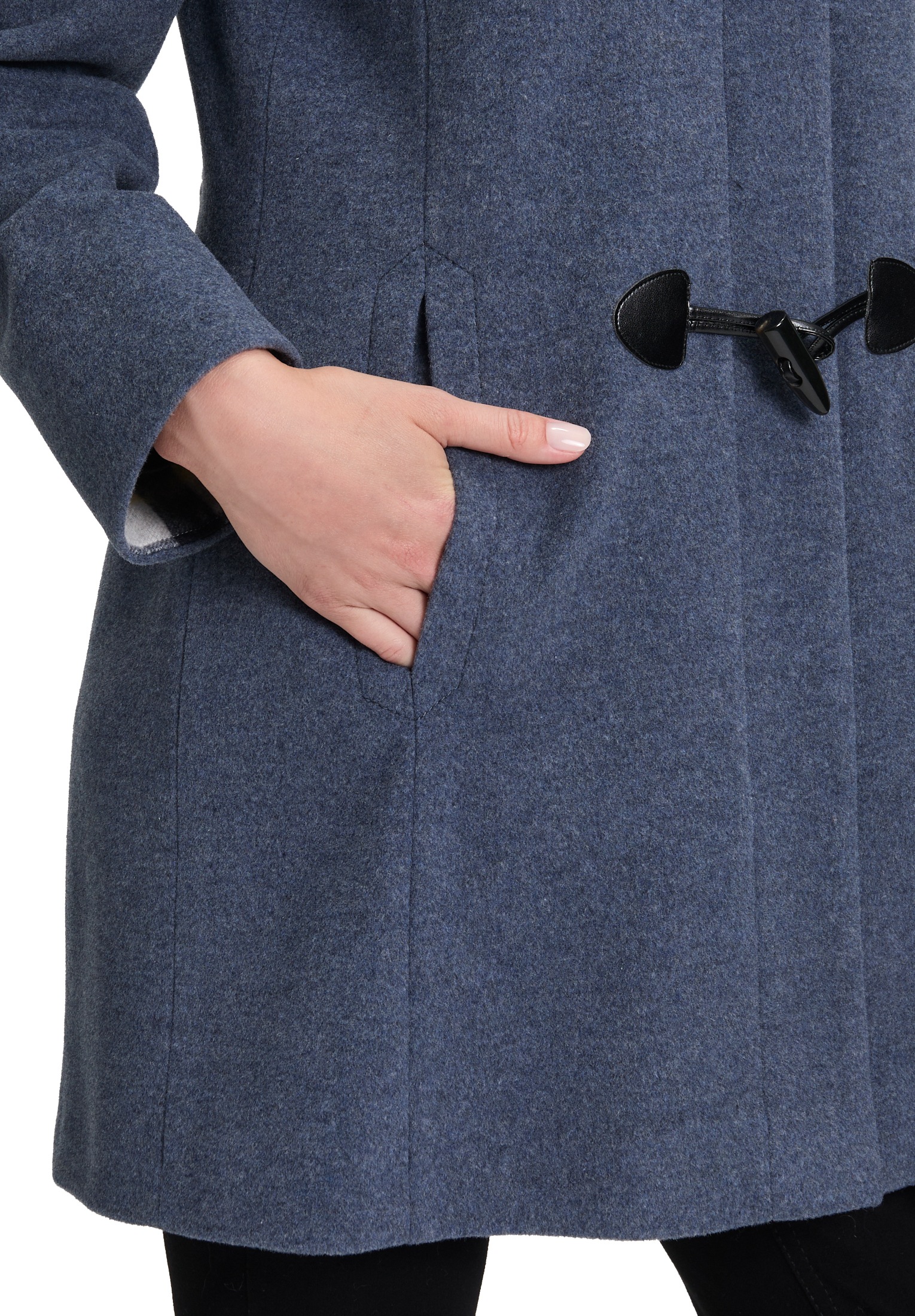 Gil Bret Wolljacke »Dufflecoat mit Kapuze«