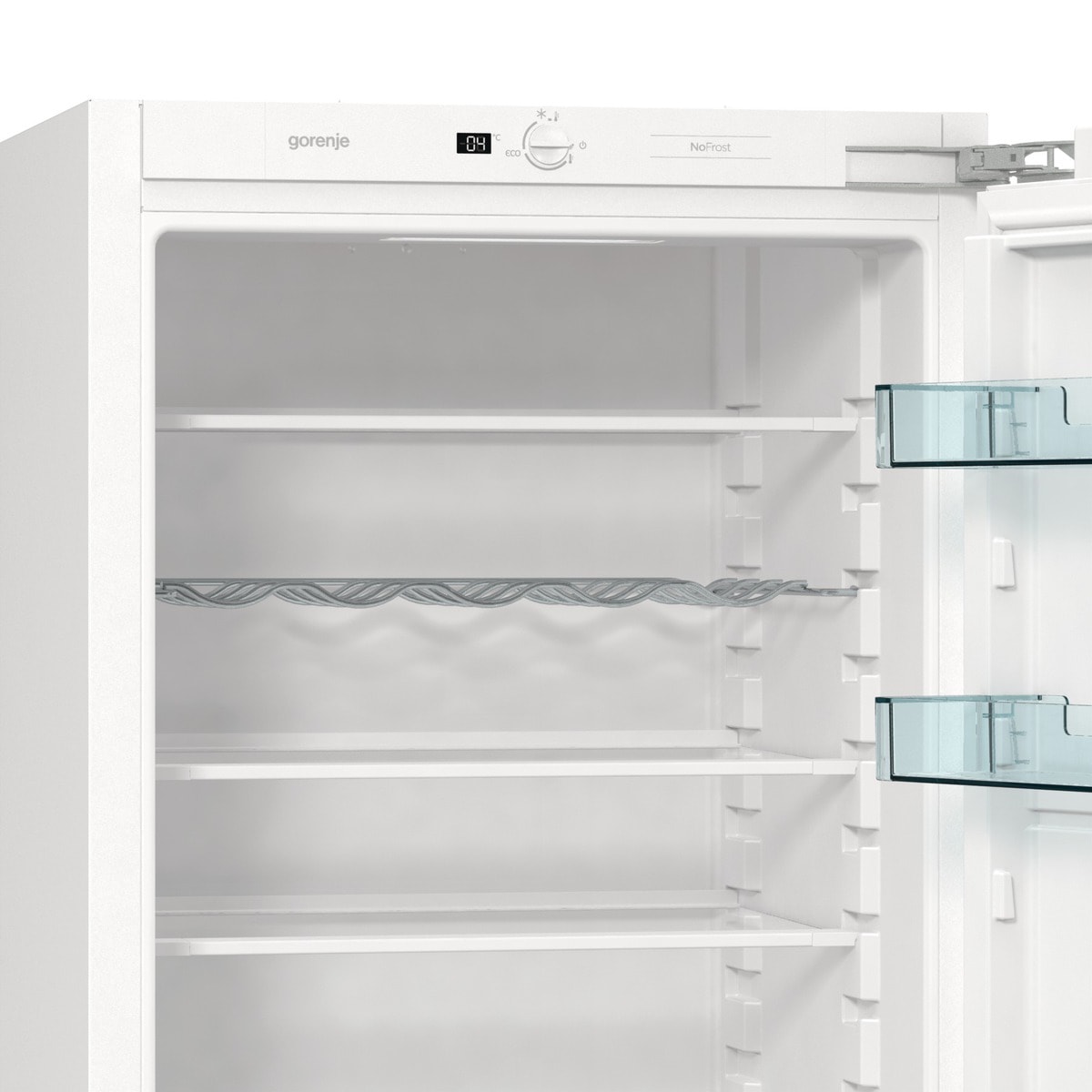 GORENJE Einbaukühlgefrierkombination »NRKI 218 EE1«, LED-Display