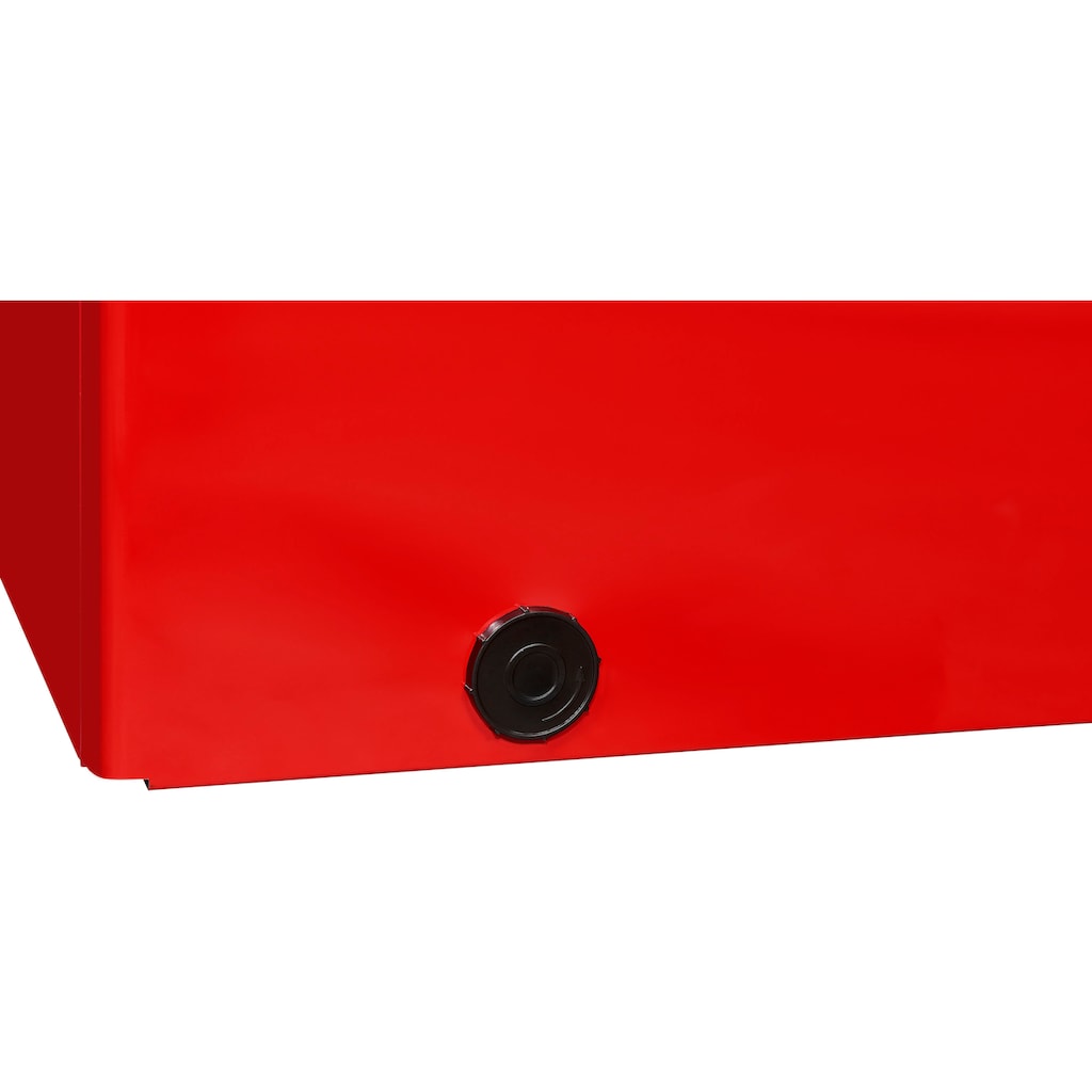 exquisit Gefriertruhe »GT100-330E rot«, 83,5 cm hoch, 54,6 cm breit