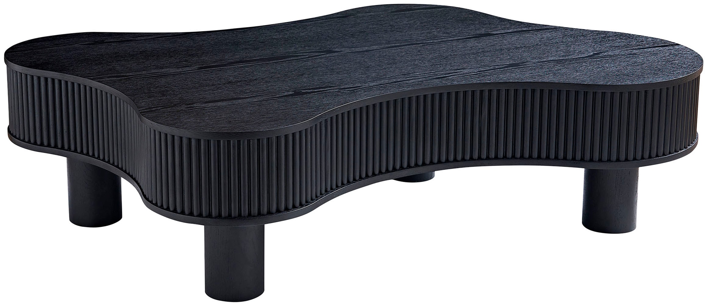 SalesFever Couchtisch, (1 St.), mit Massivholz-Lamellen