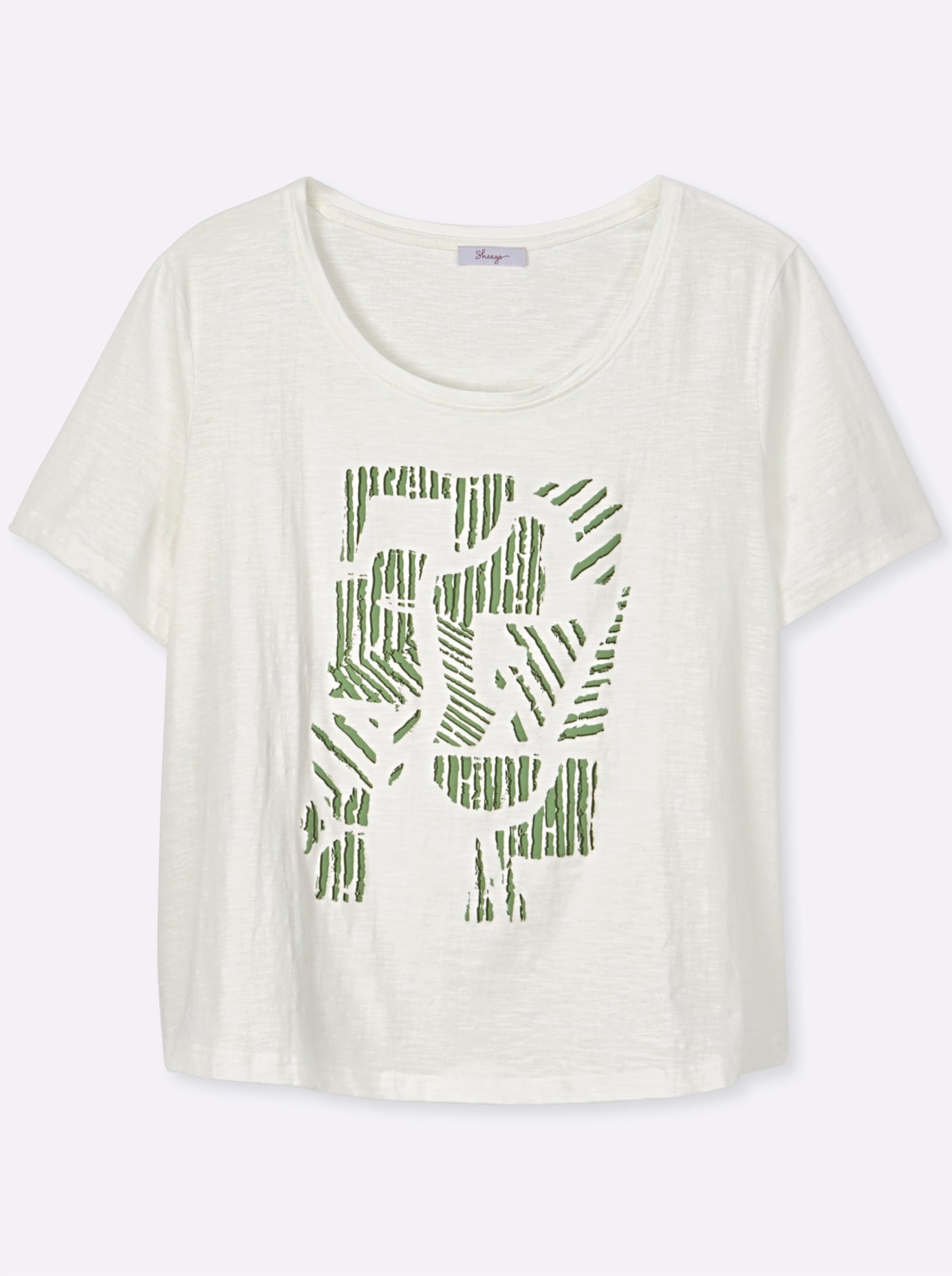 Sheego Rundhalsshirt »Shirt« 1