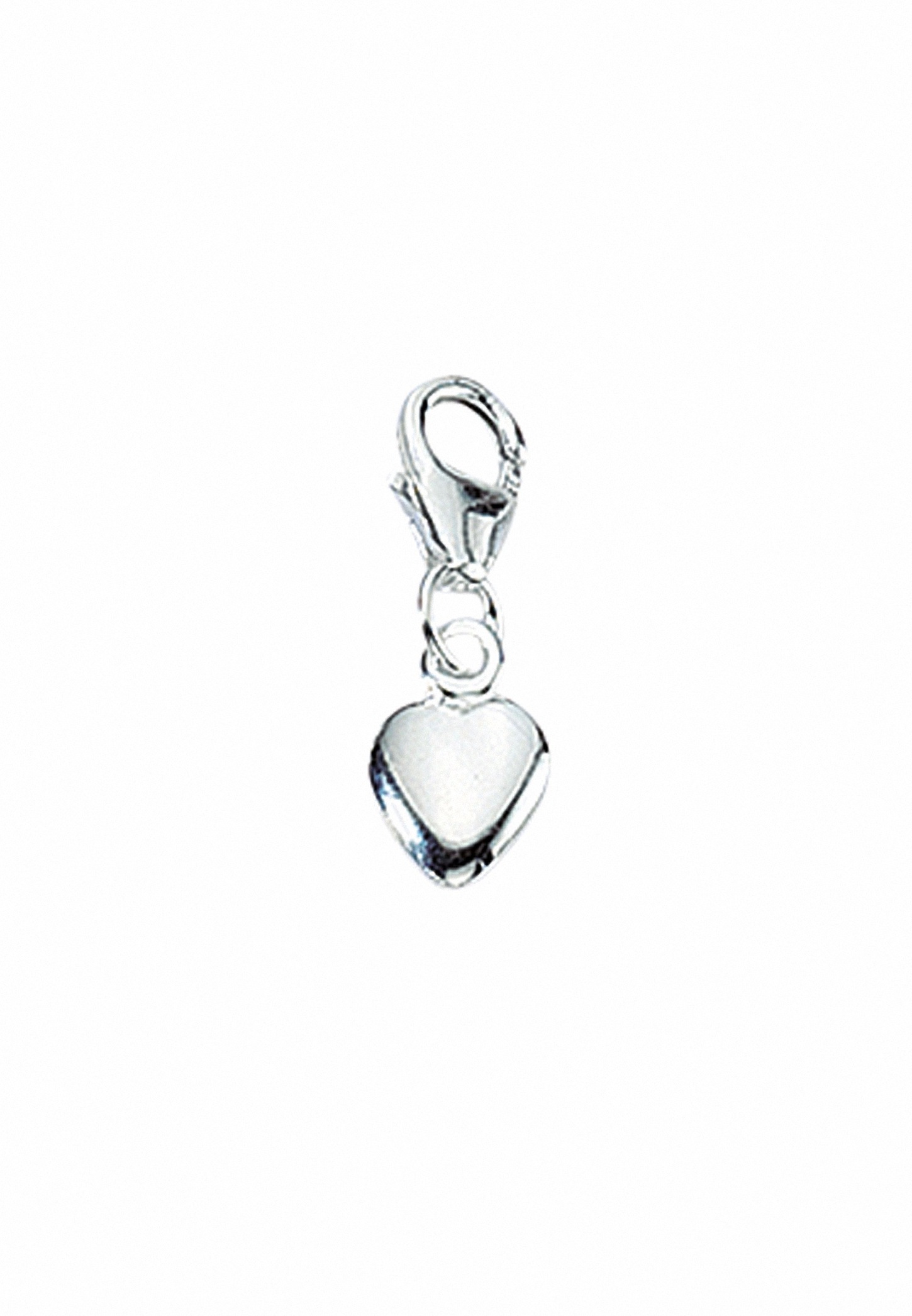Adelia´s Kettenanhänger »925 Silber Charms Anhänger Herz«