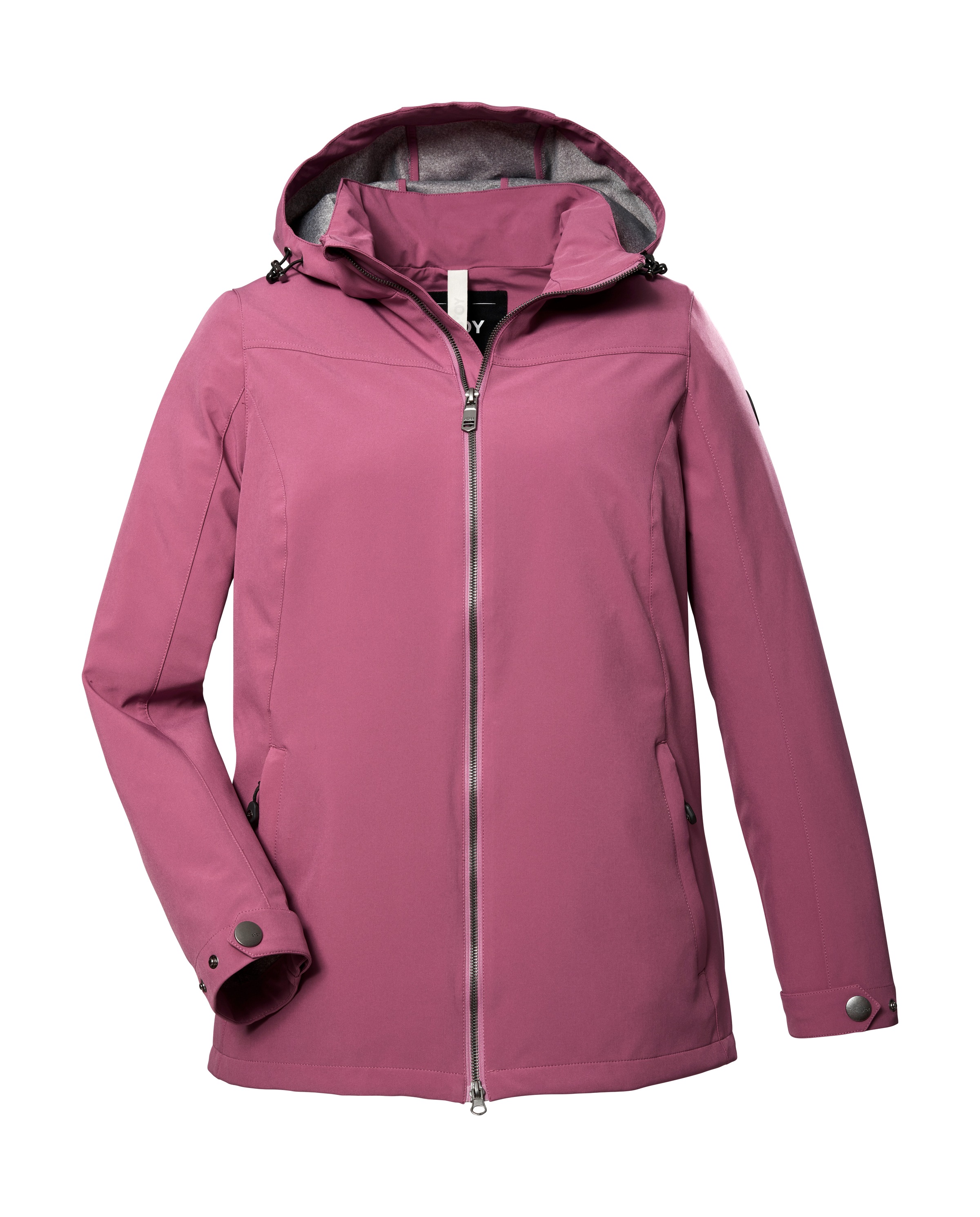 STOY Softshelljacke »STS 1 WMN SFTSHLL JCKT«, Damen Softshelljacke: wasserabweisend, atmungsaktiv, umweltfreundlich