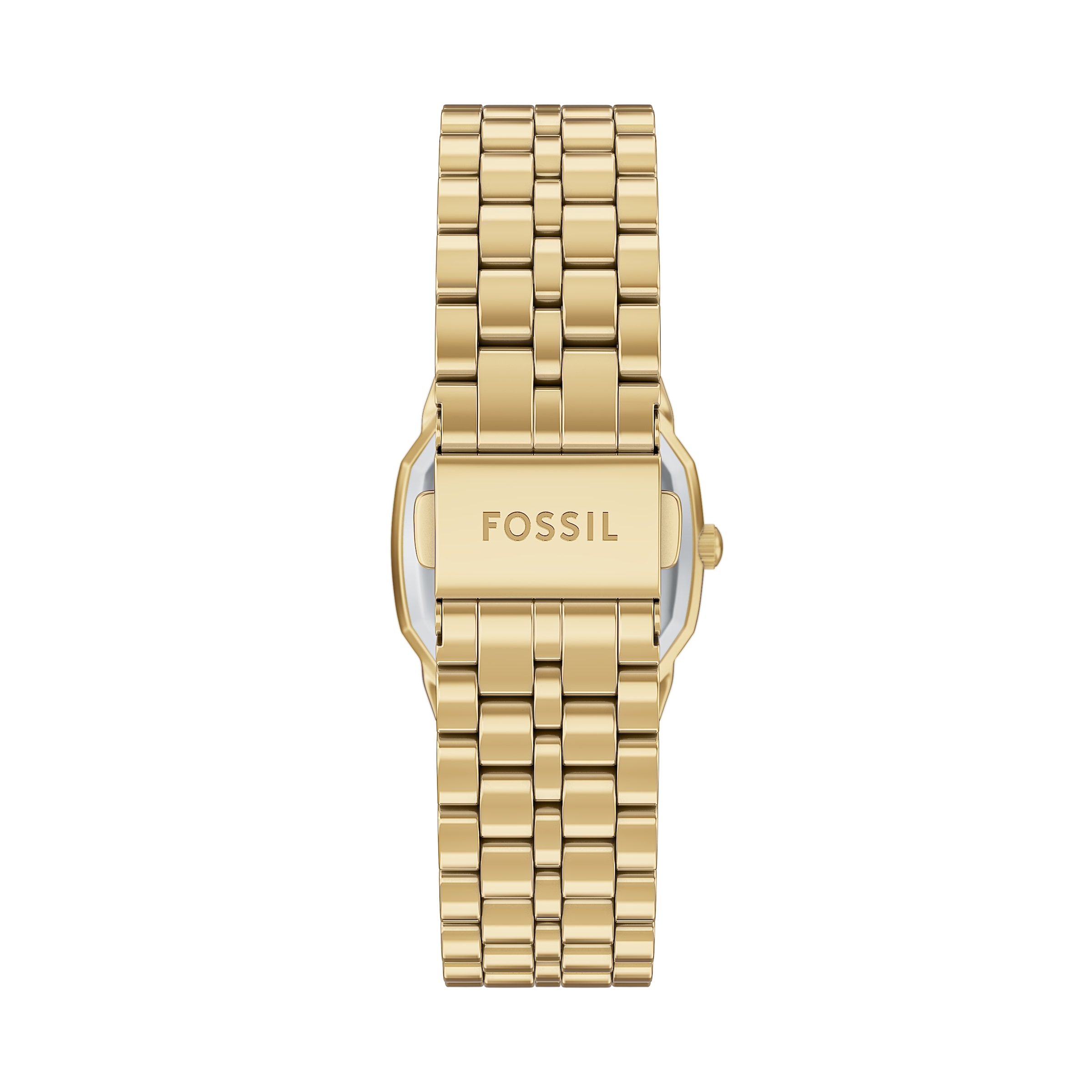 Fossil Quarzuhr »HARLOW«, Armbanduhr, Damenuhr, Edelstahlarmband, analog