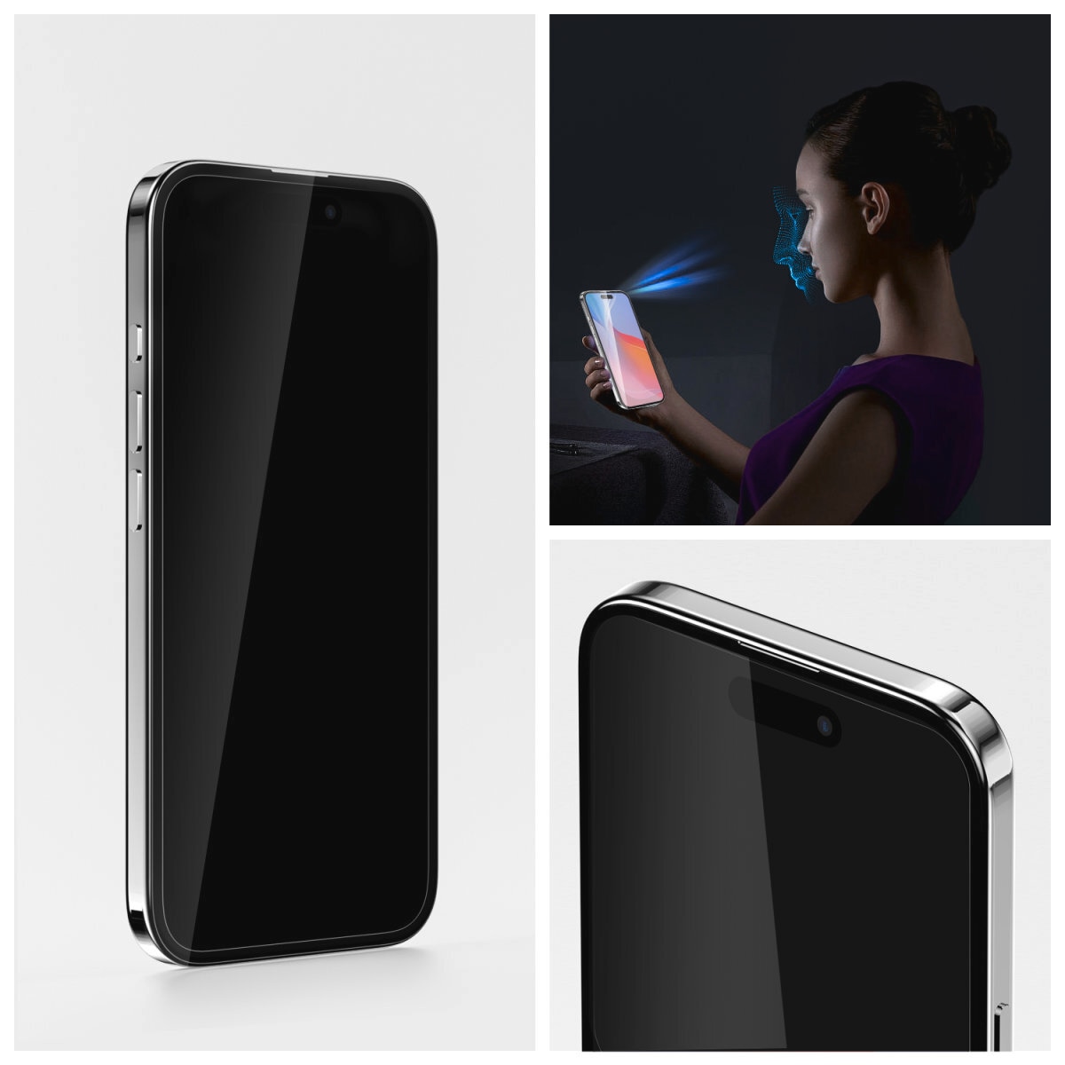4smarts Displayschutzglas »Second Glass mit Montagerahmen«, für Apple iPhone 16, (1 St.), Displayschutzfolie, Schutzfolie, Bildschirmschutz, kratz- & stoßfest